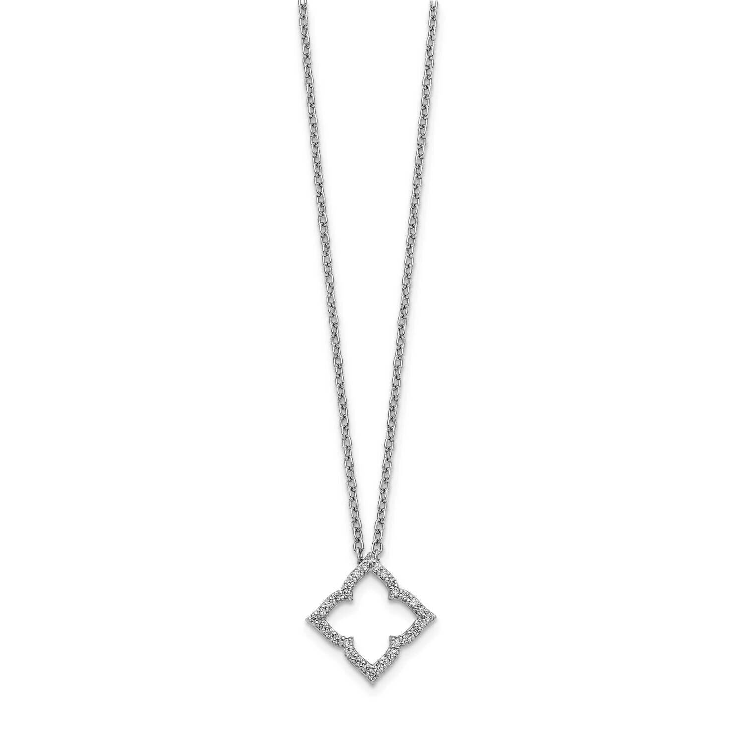 Necklace 14k White Gold Diamond PM3788-015-WA
