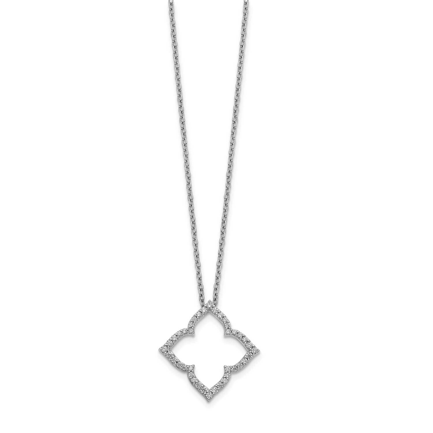 Necklace 14k White Gold Diamond PM3788-025-WA