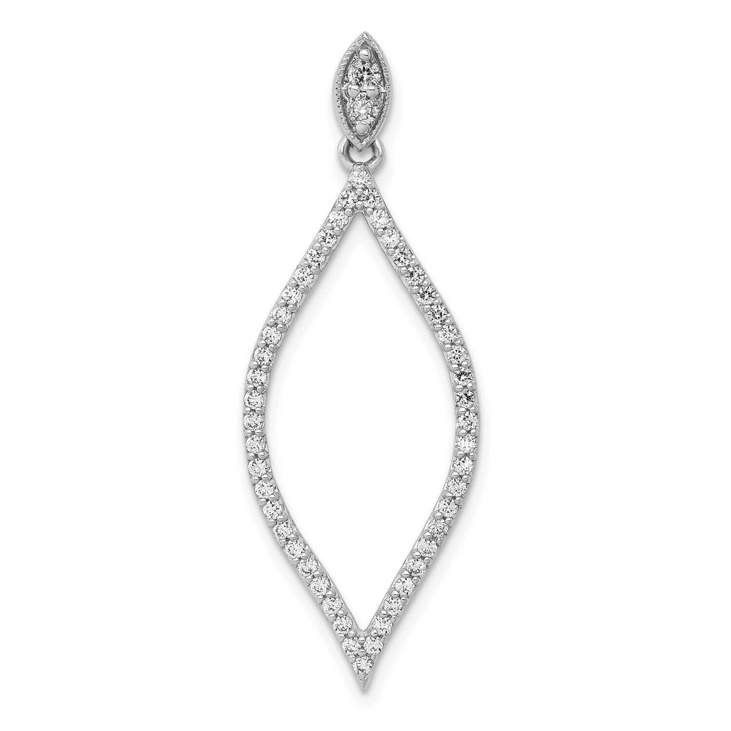 1/2Ct. Diamond Pendant 14k White Gold PM3825-045-WA, MPN: PM3825-045-WA,