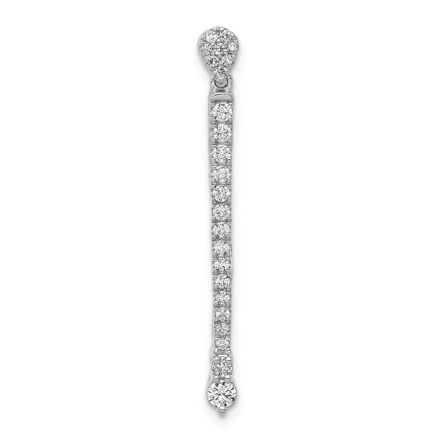 1/3Ct. Diamond Fancy Pendant 14k White Gold PM3883-030-WA