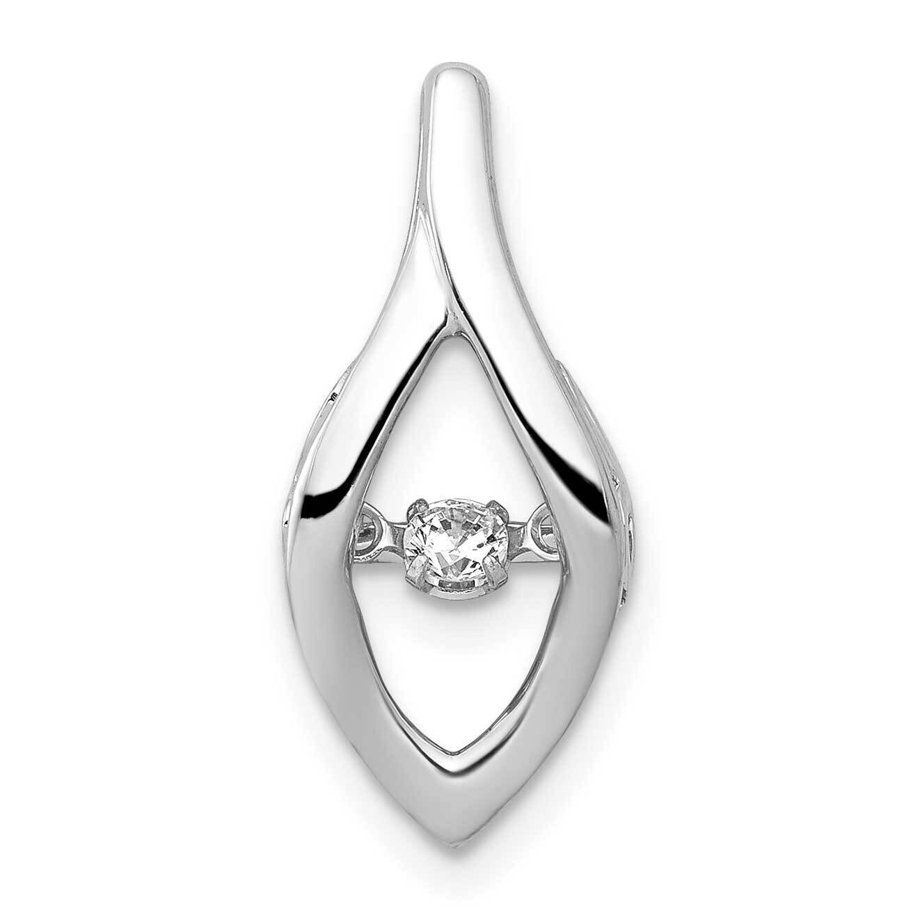 1/10Ct. Vibrant Diamond Slide Pendant 14k White Gold PM4722-010-WA, MPN: PM4722-010-WA, 883957511245