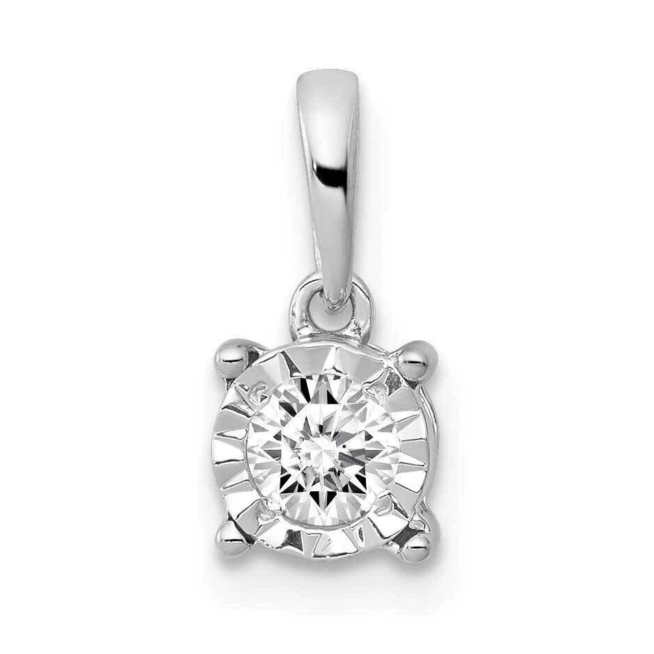 1/5Ct. Diamond Pendant 14k White Gold PM4756-020-WA, MPN: PM4756-020-WA, 883957964454