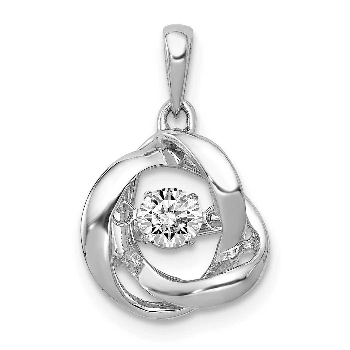 1/4Ct. Vibrant Diamond Intertwined Rings Pendant 14k White Gold PM4782-025-WA, MPN: PM4782-025-WA, …