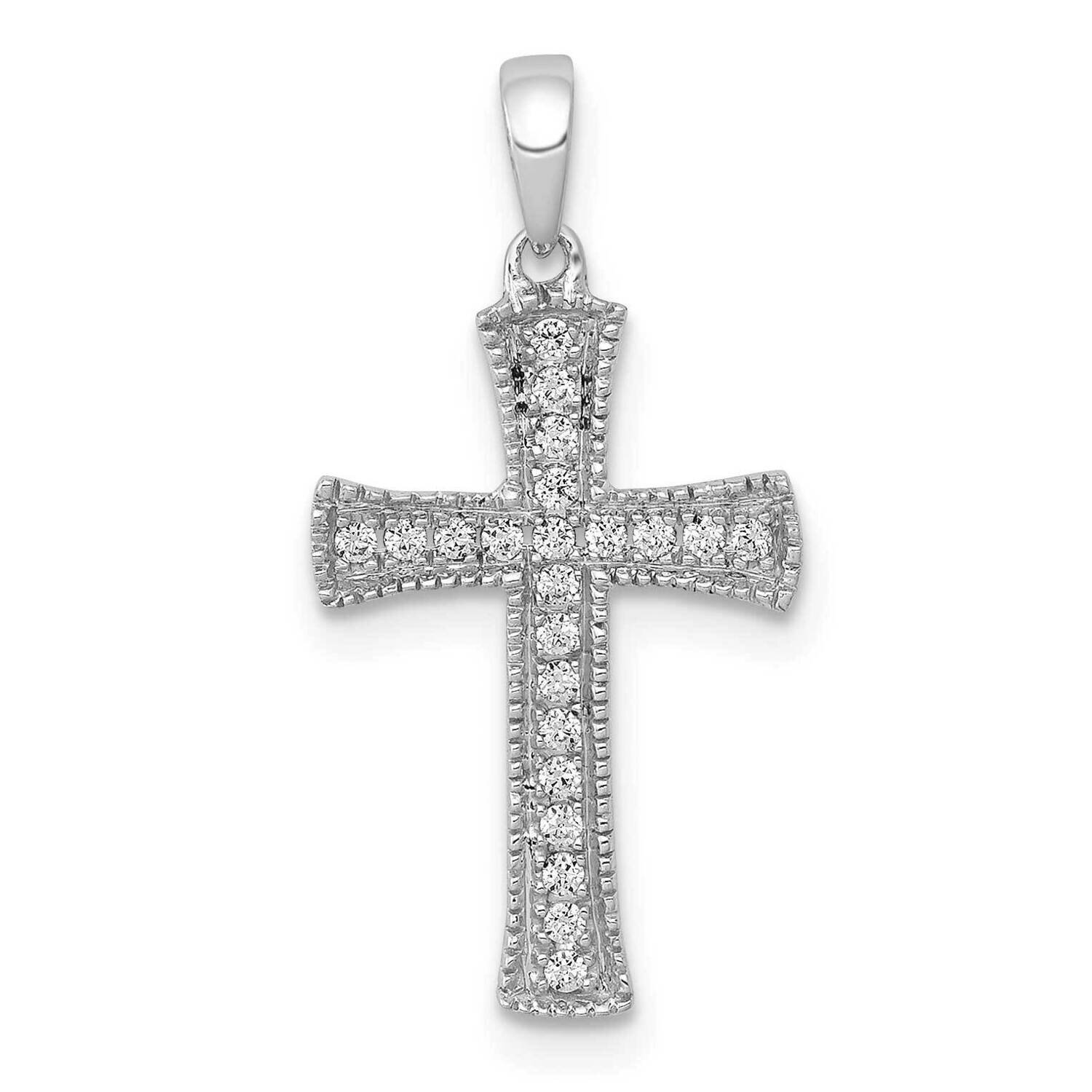 Pendant 14k White Gold Diamond PM5074-010-WA, MPN: PM5074-010-WA, 883957305356