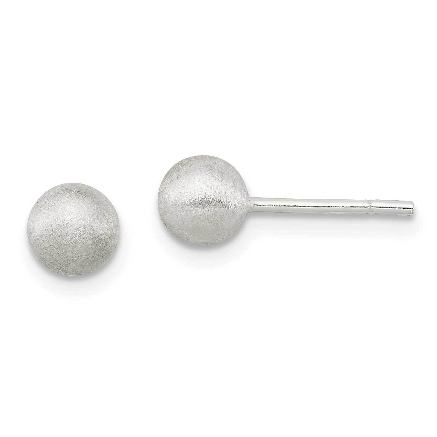 Polished Laser-Cut Post Earrings Sterling Silver QE11750, MPN: QE11750, 191101231155
