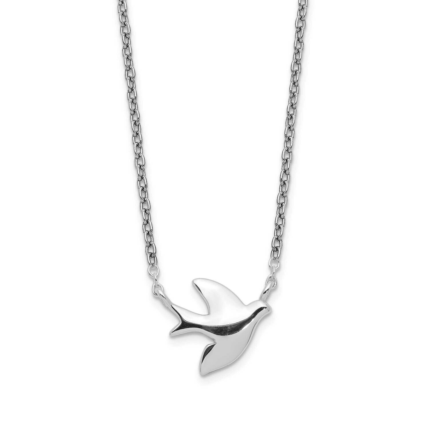 Bird Necklace Sterling Silver QG5180-16, MPN: QG5180-16, 886774099378