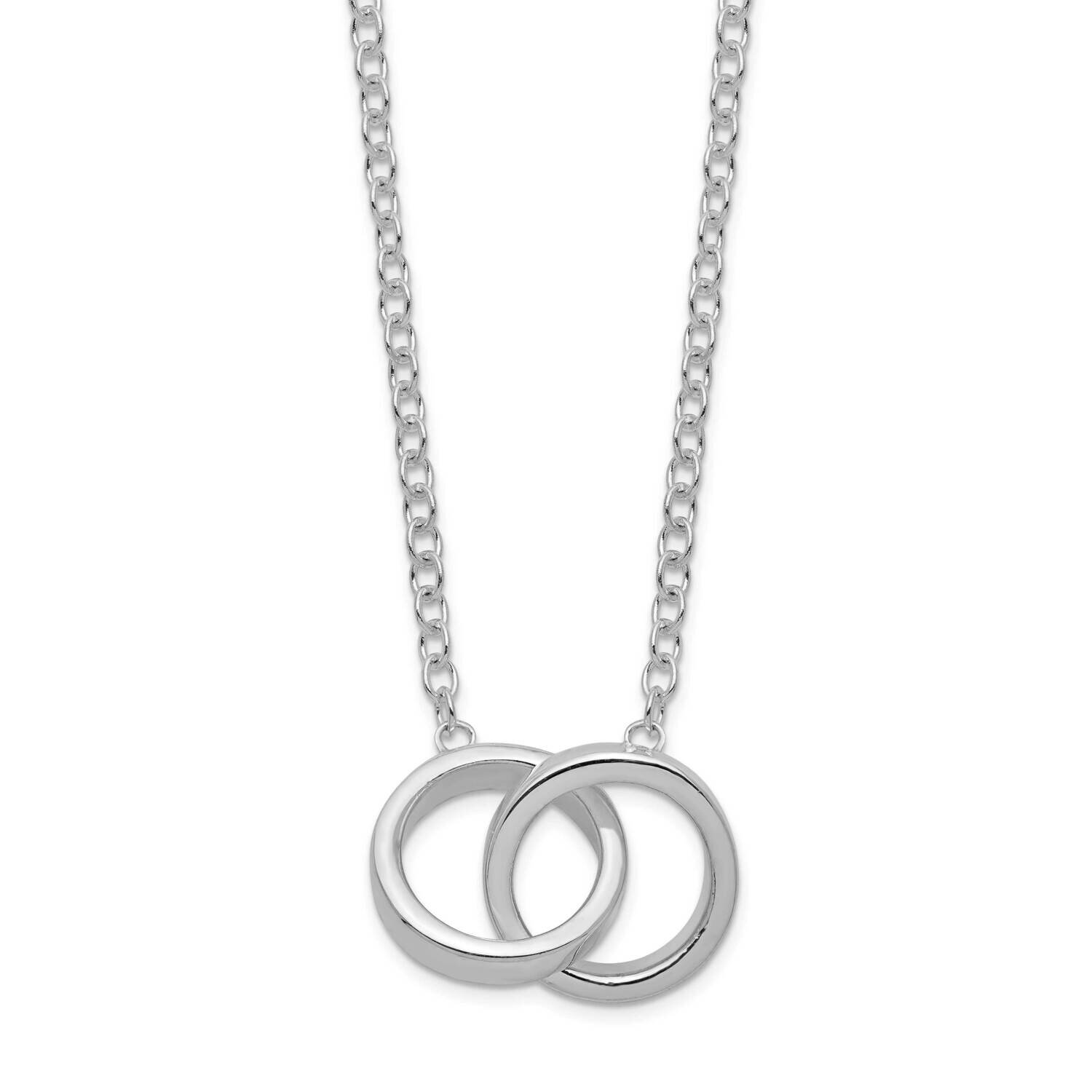Polished Necklace Sterling Silver QG5428-18, MPN: QG5428-18, 886774115931