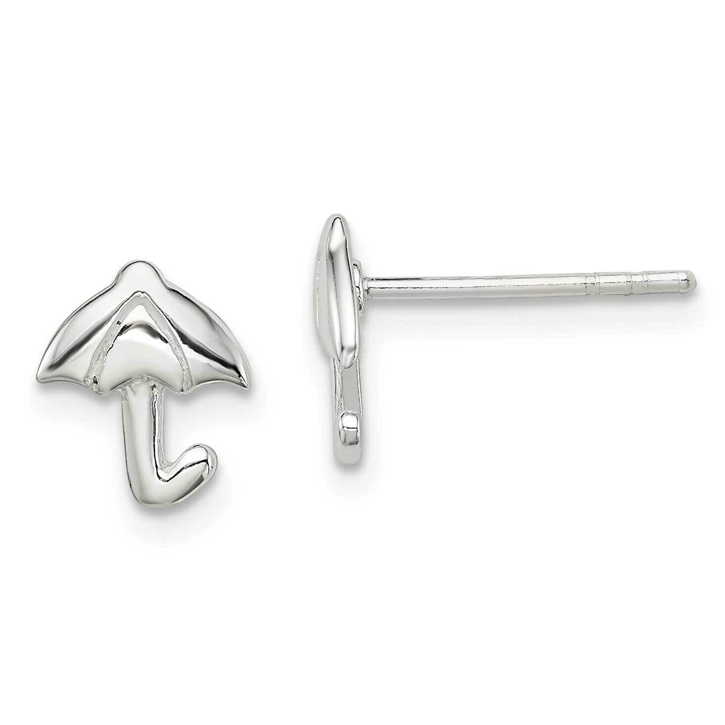 Madi K Umbrella Post Earrings Sterling Silver QGK139, MPN: QGK139, 883957765389