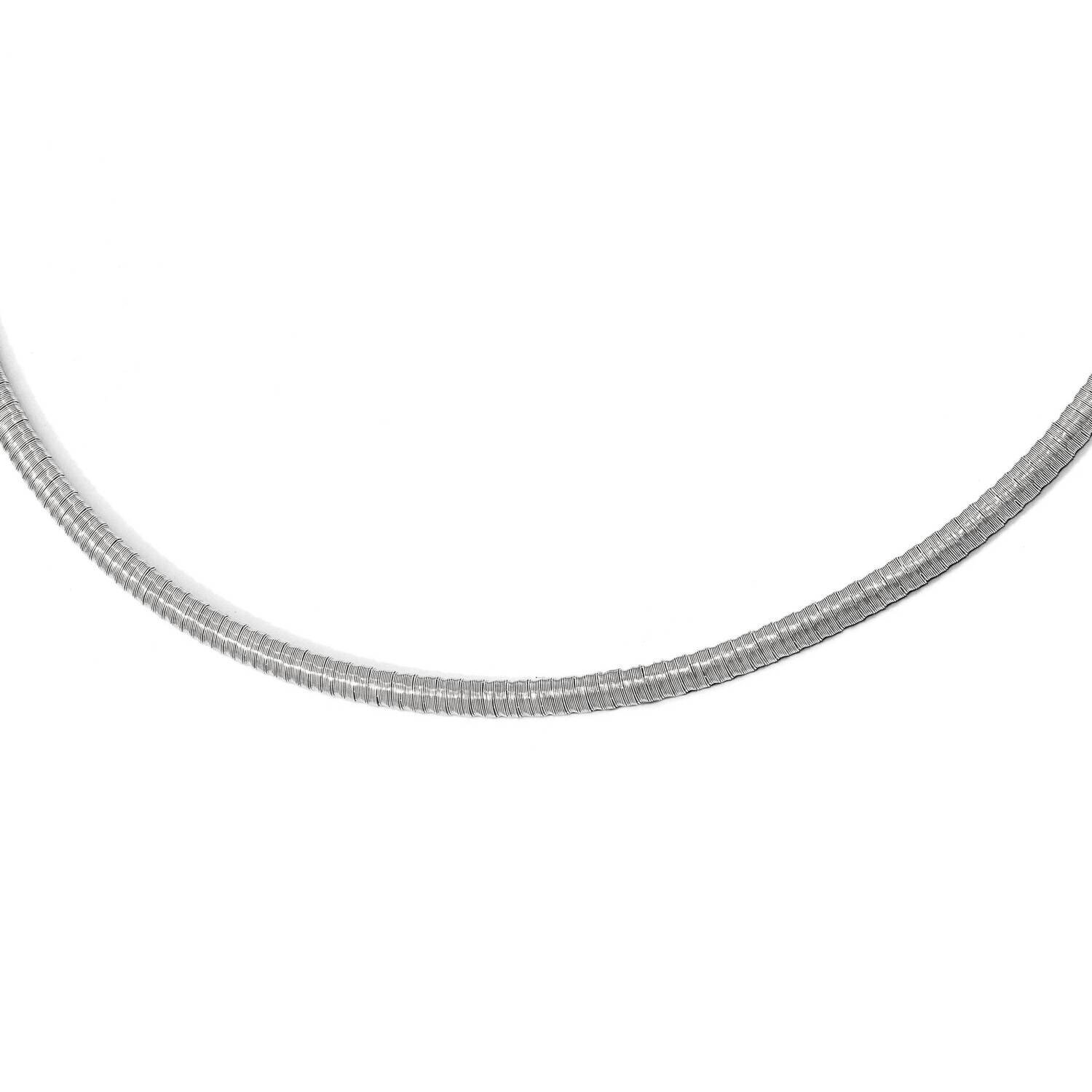 2 Inch Extension Necklace Sterling Silver Rhodium-plated QLF765-16, MPN: QLF765-16,