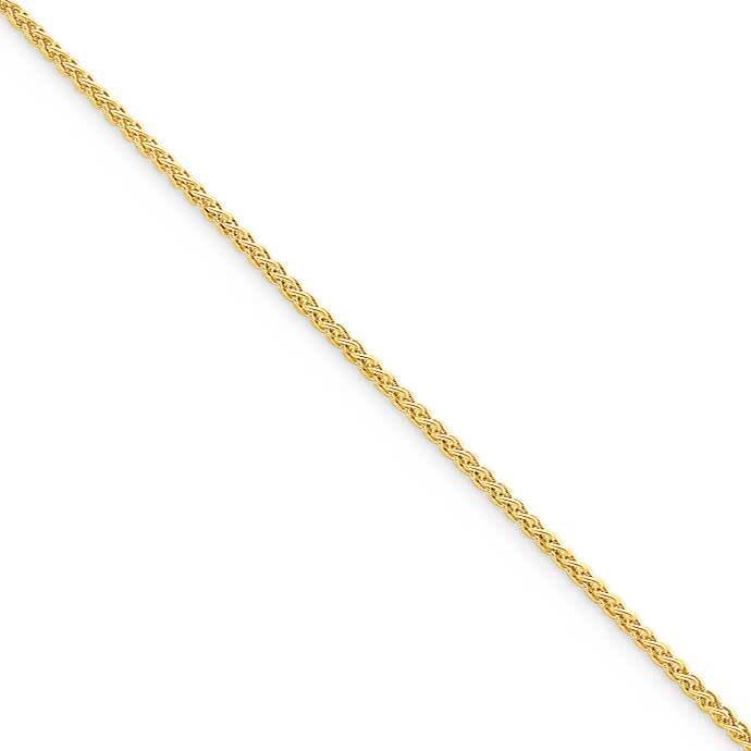 Gold-Plated 1.50mm Spiga Chain Sterling Silver QSP035G-18