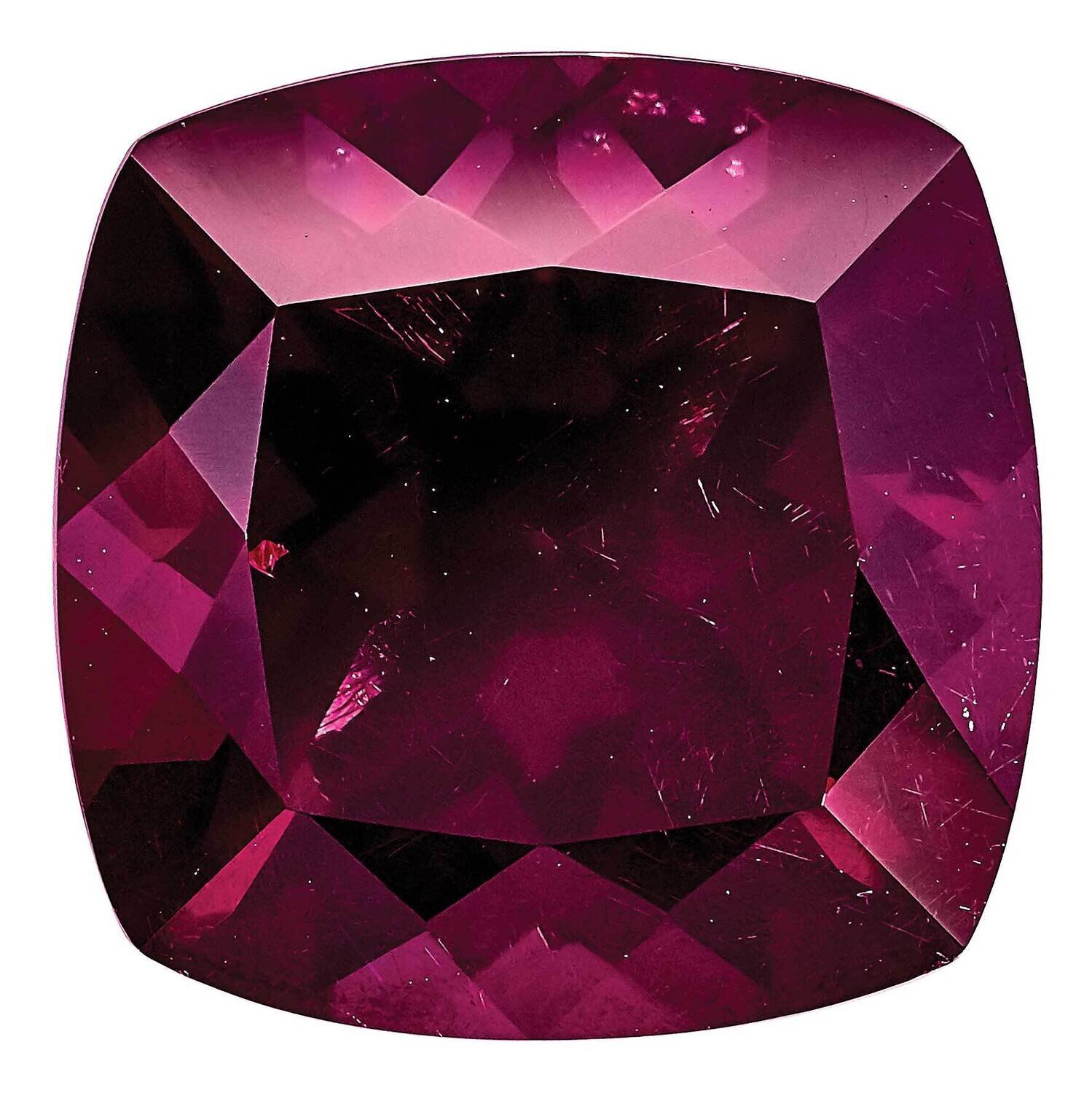 Rhodolite Garnet, 5mm Cushion, AA Quality RG-0500-CUF-AA, MPN: RG-CUF-AA,