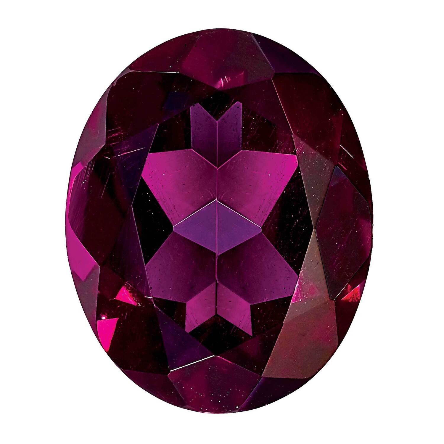 Rhodolite Garnet, 5x3mm Oval, AA Quality RG-0503-OVF-AA