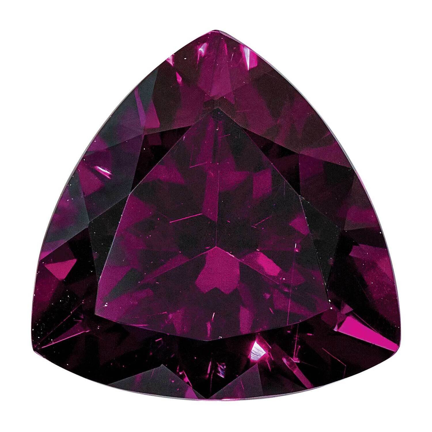 Rhodolite Garnet, 4mm Trillion, AA Quality RG-0400-TRF-AA, MPN: RG-TRF-AA,