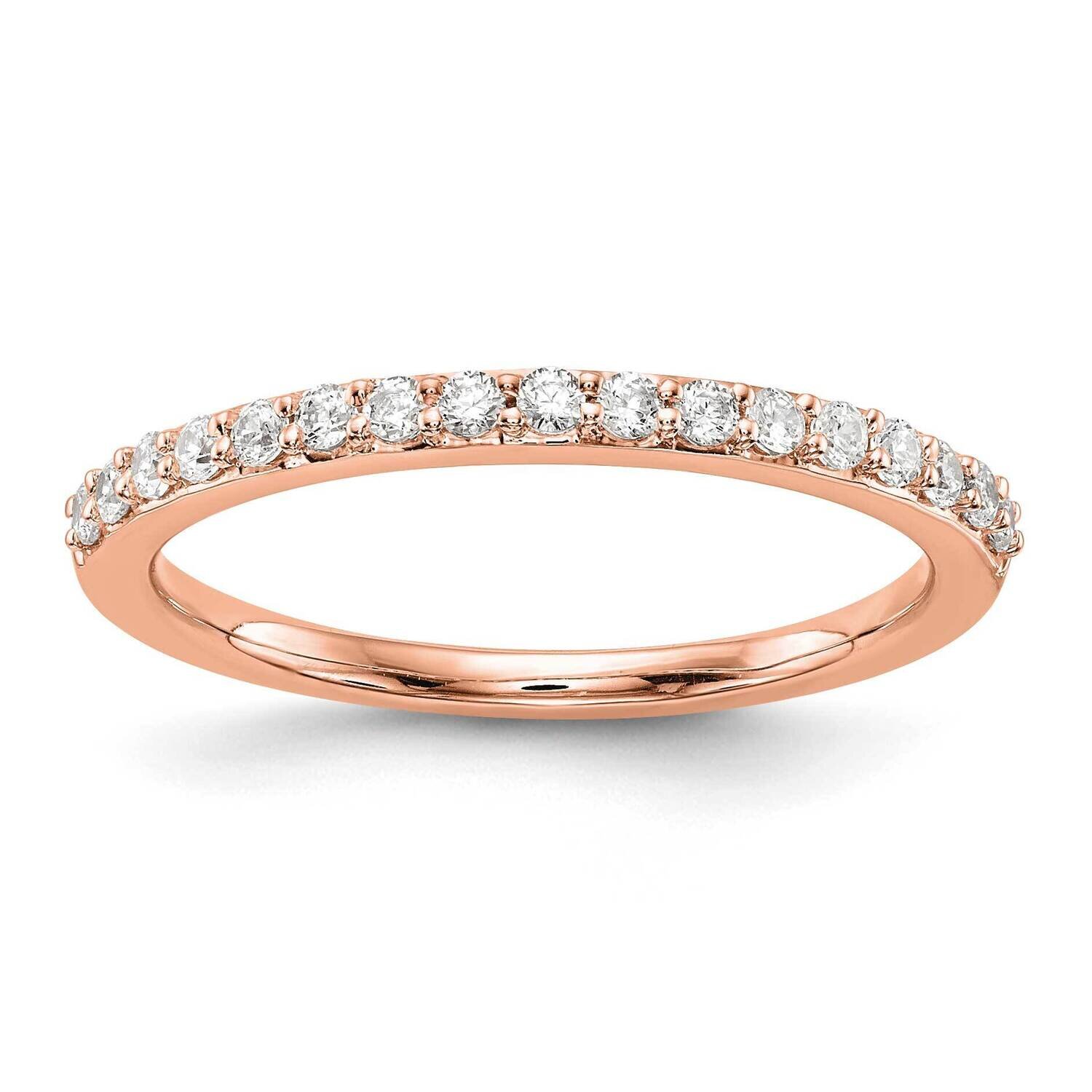 Diamond Wedding Band 14k Rose Gold RM2208B-025-RAA, MPN: RM2208B-025-RAA,