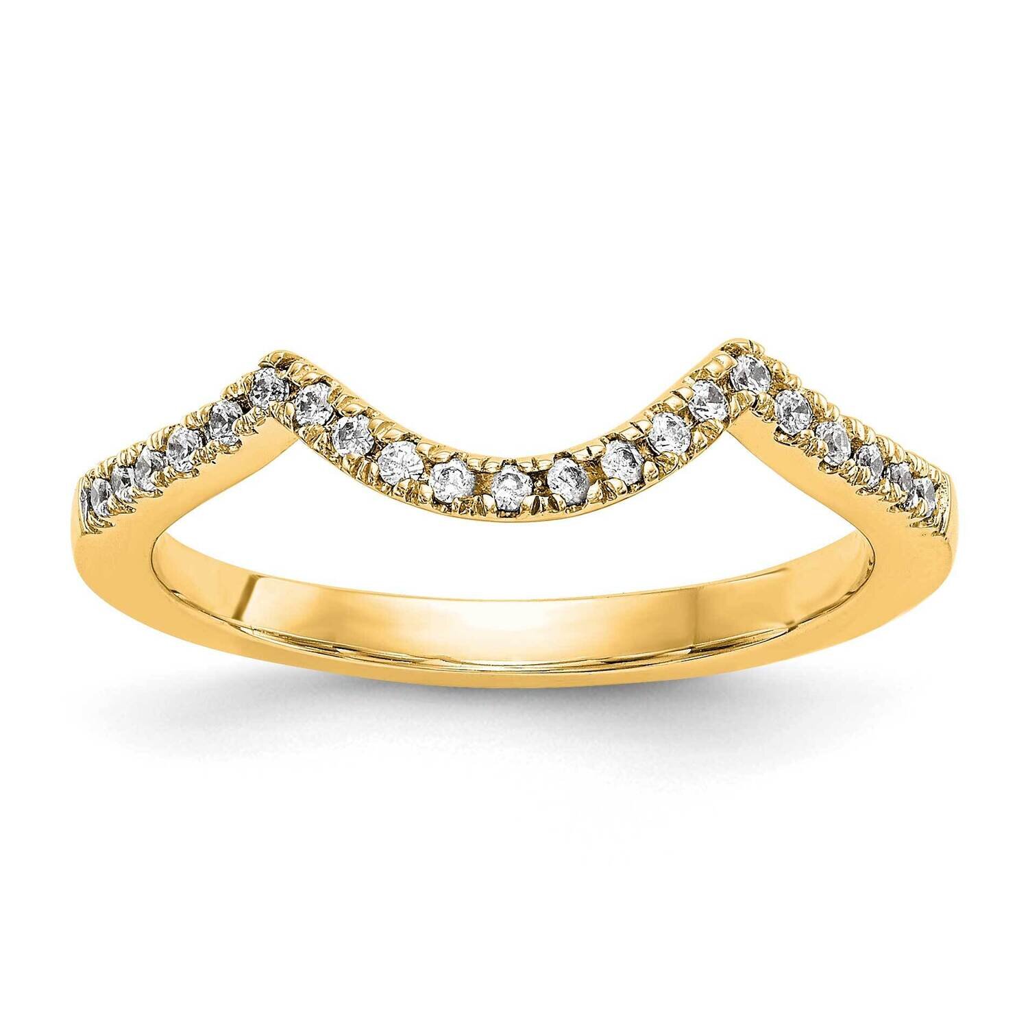 Diamond Wedding Band 14k Yellow Gold RM2514B-020-YAA