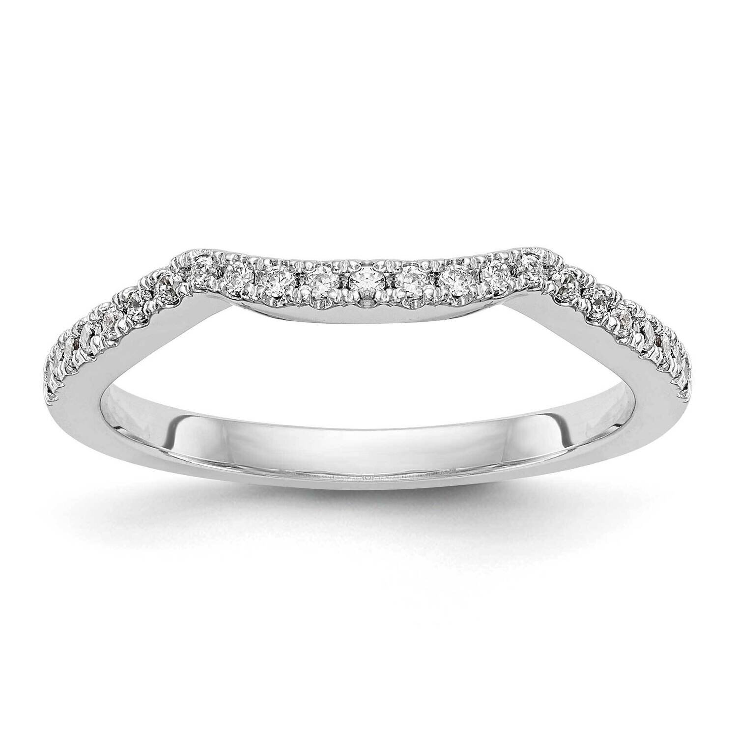 Diamond Vs/Si, D E F, Wedding Band 14k White Gold True Origin Lab Grown RM2515B-022-WLD, MPN: RM251…