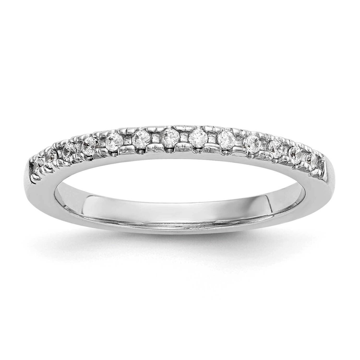 Diamond Vs/Si, D E F, Wedding Band 14k White Gold True Origin Lab Grown RM2593B-022-WLD, MPN: RM259…