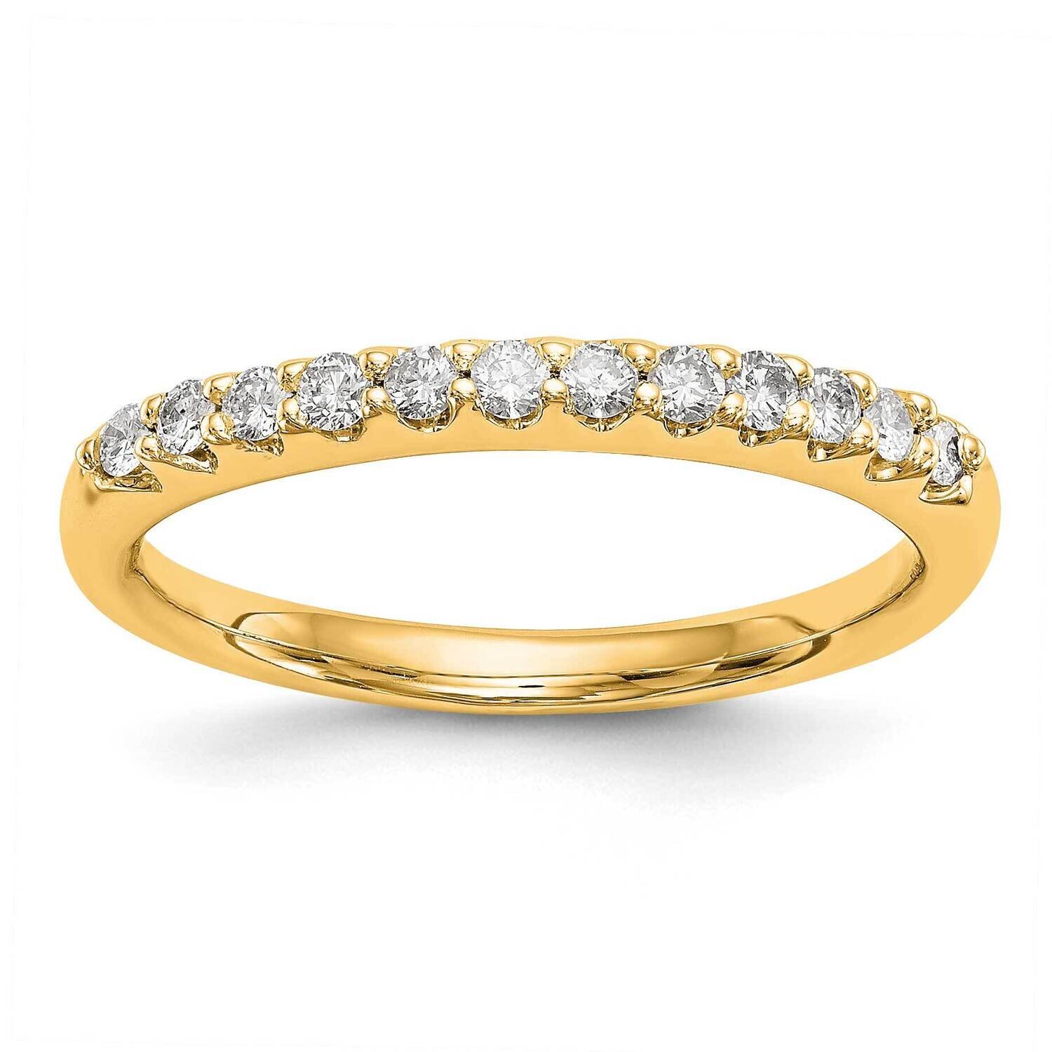 Si1/Si2, G H I, Wedding Band 14k Yellow Gold Lab Grown Diamond RM2785B-025-7YLG, MPN: RM2785B-025-Y…