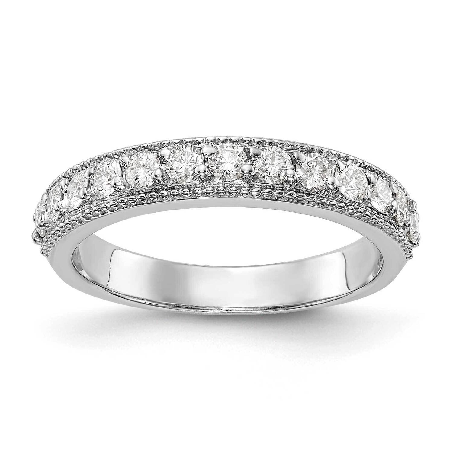 Diamond Vs/Si, D E F, Wedding Band 14k White Gold True Origin Lab Grown RM2792B-045-WLD, MPN: RM279…