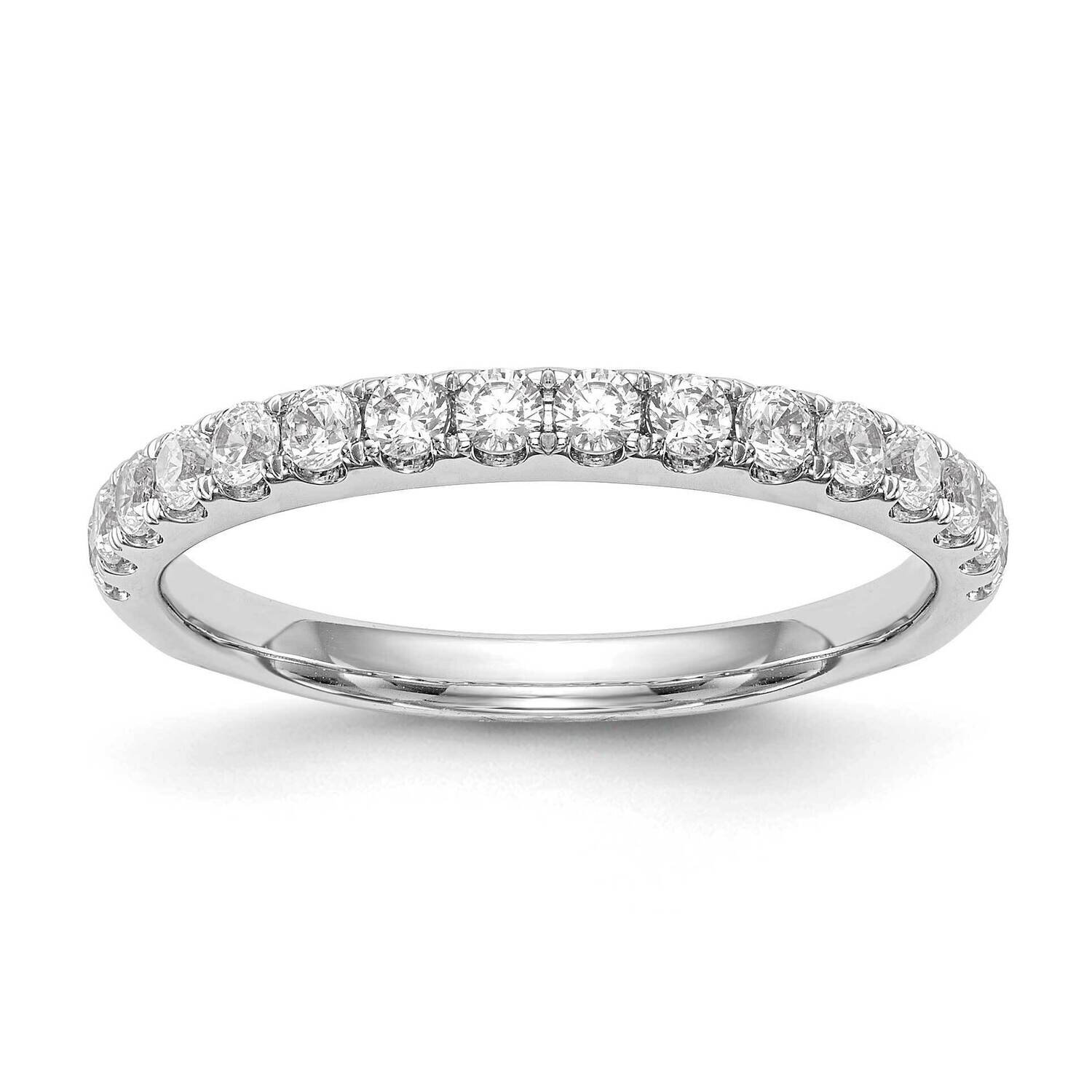 Diamond Vs/Si, D E F, Wedding Band 14k White Gold True Origin Lab Grown RM2927B-056-WLD, MPN: RM292…