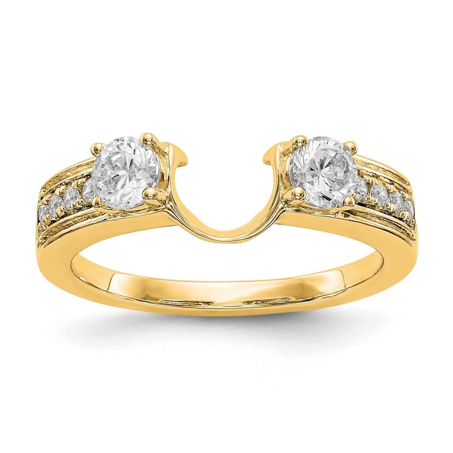 Diamond Wrap 14k Yellow Gold RM3068B-058-YAA, MPN: RM3068B-058-YAA,
