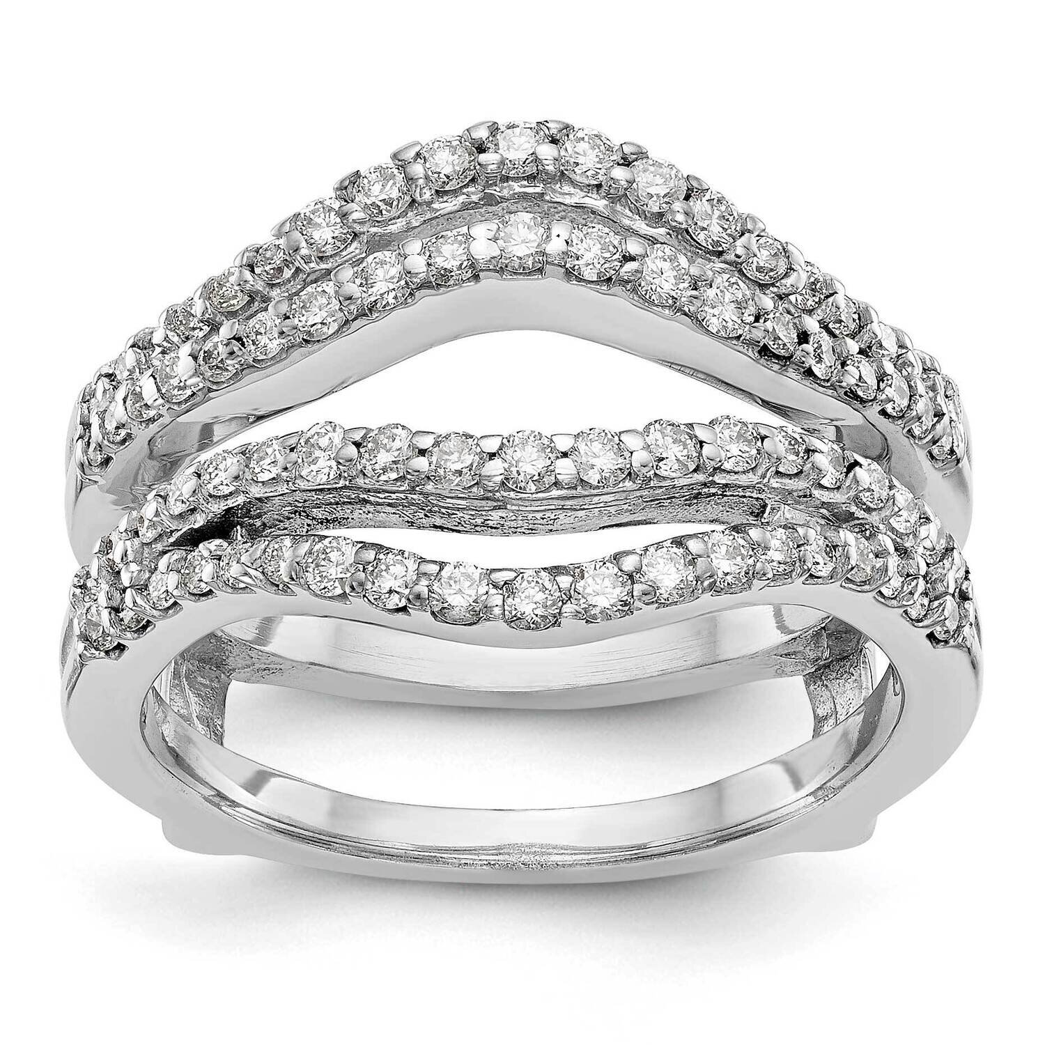 Diamond Vs/Si, D E F, Guard 14k White Gold True Origin Lab Grown RM3107B-062-WLD, MPN: RM3107B-062-…
