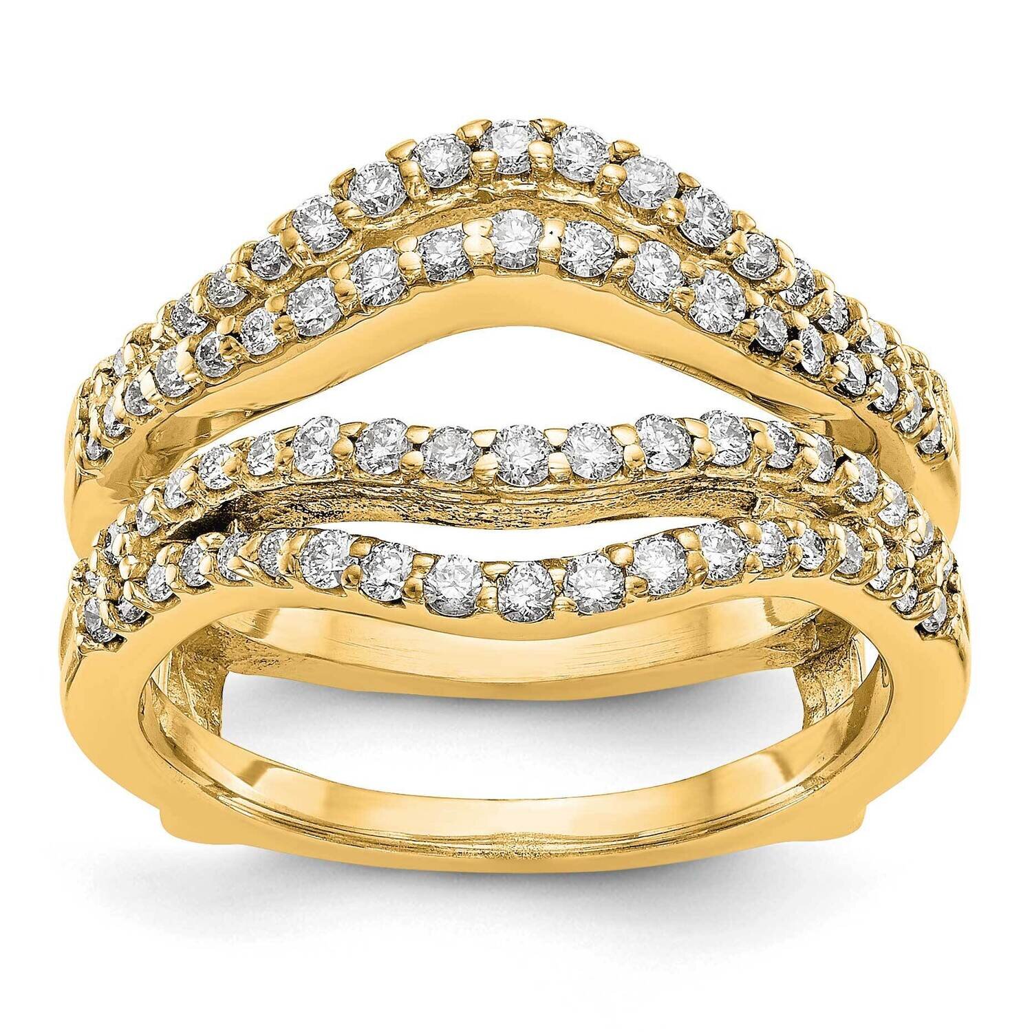 Diamond Guard 14k Yellow Gold RM3107B-062-YAA, MPN: RM3107B-062-YAA,