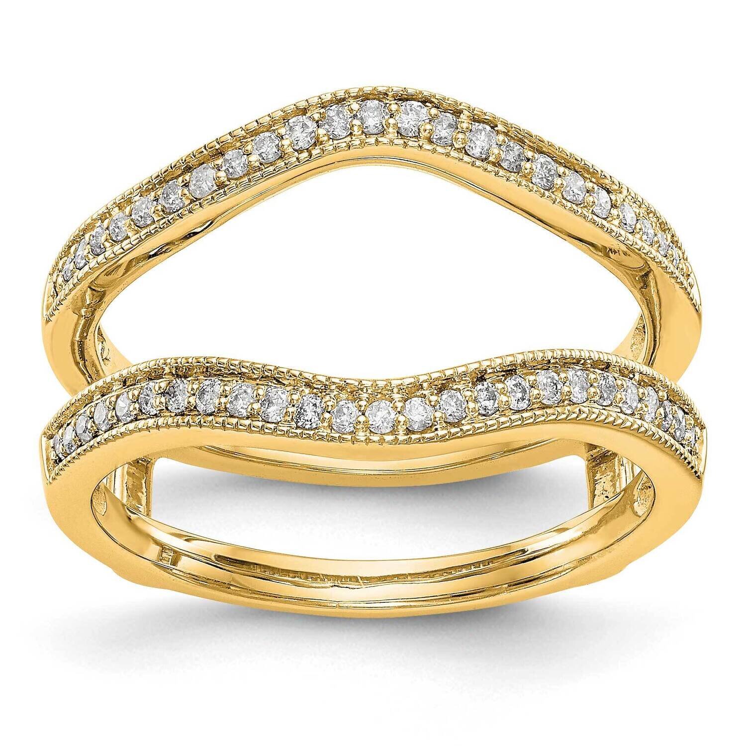 Diamond Guard 14k Yellow Gold RM3120B-023-YAA, MPN: RM3120B-023-YAA,