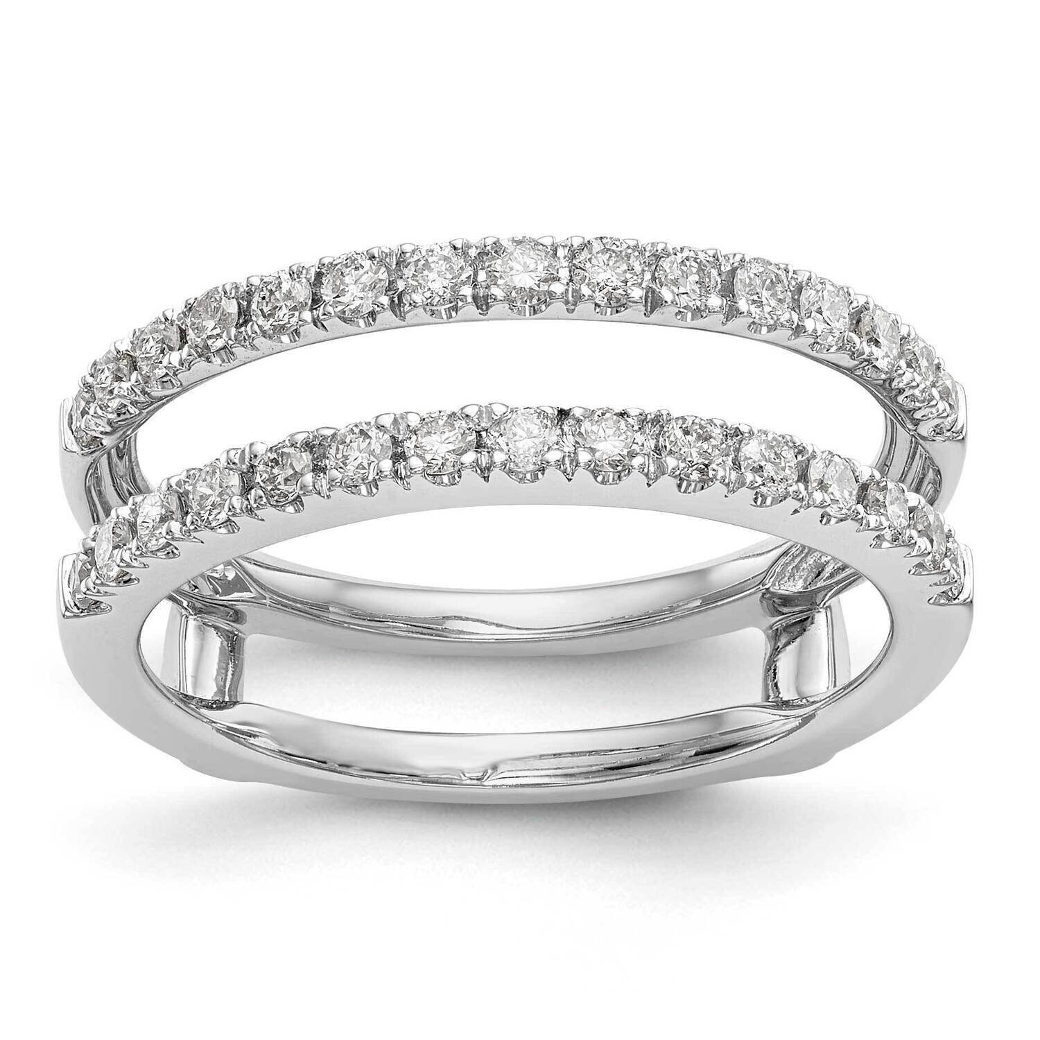 Diamond Vs/Si, D E F, Guard 14k White Gold True Origin Lab Grown RM3122B-050-WLD, MPN: RM3122B-050-…