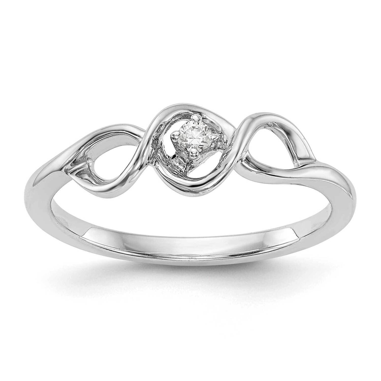Complete Diamond Promise/Engagement Ring 14k White Gold RM3131E-004-WAA