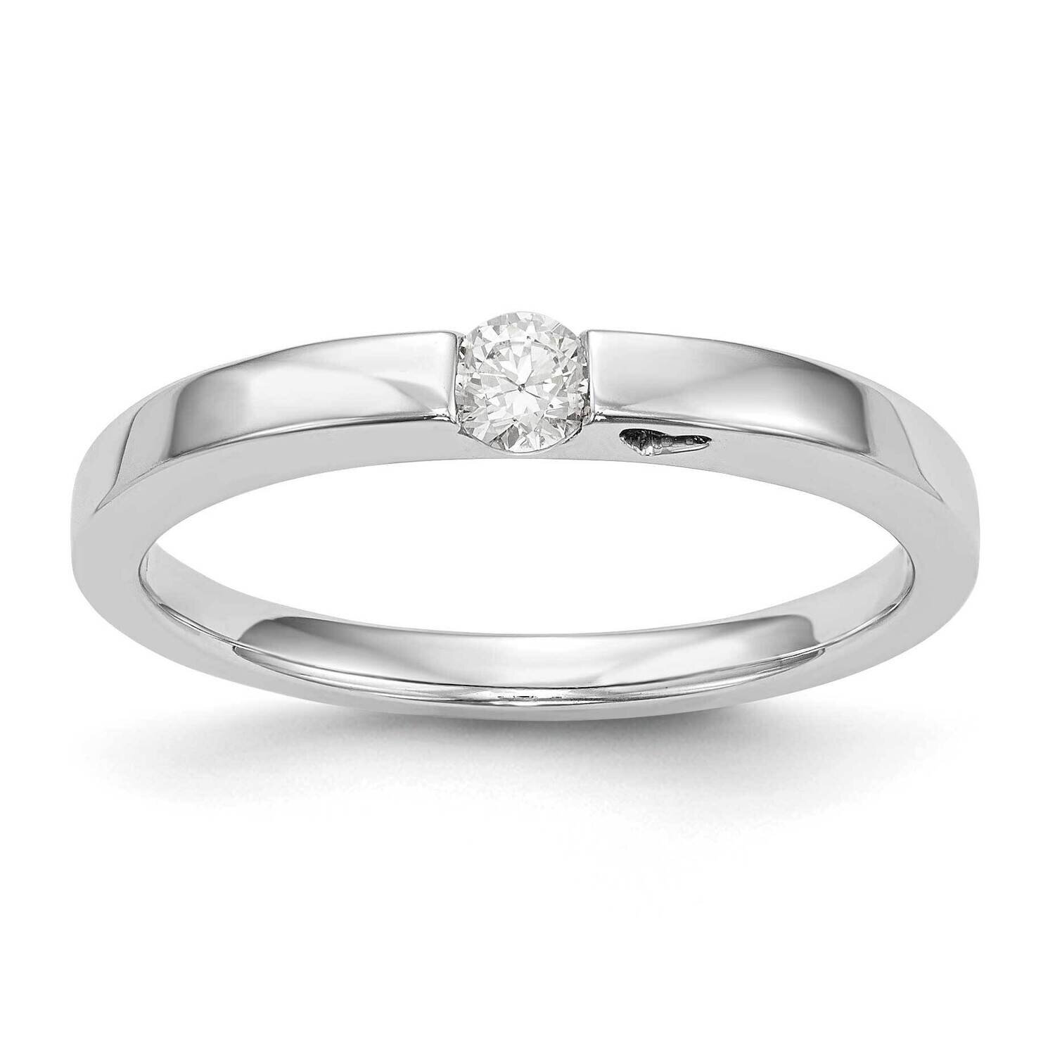 Complete Diamond Promise/Engagement Ring 14k White Gold RM3136E-010-WAA