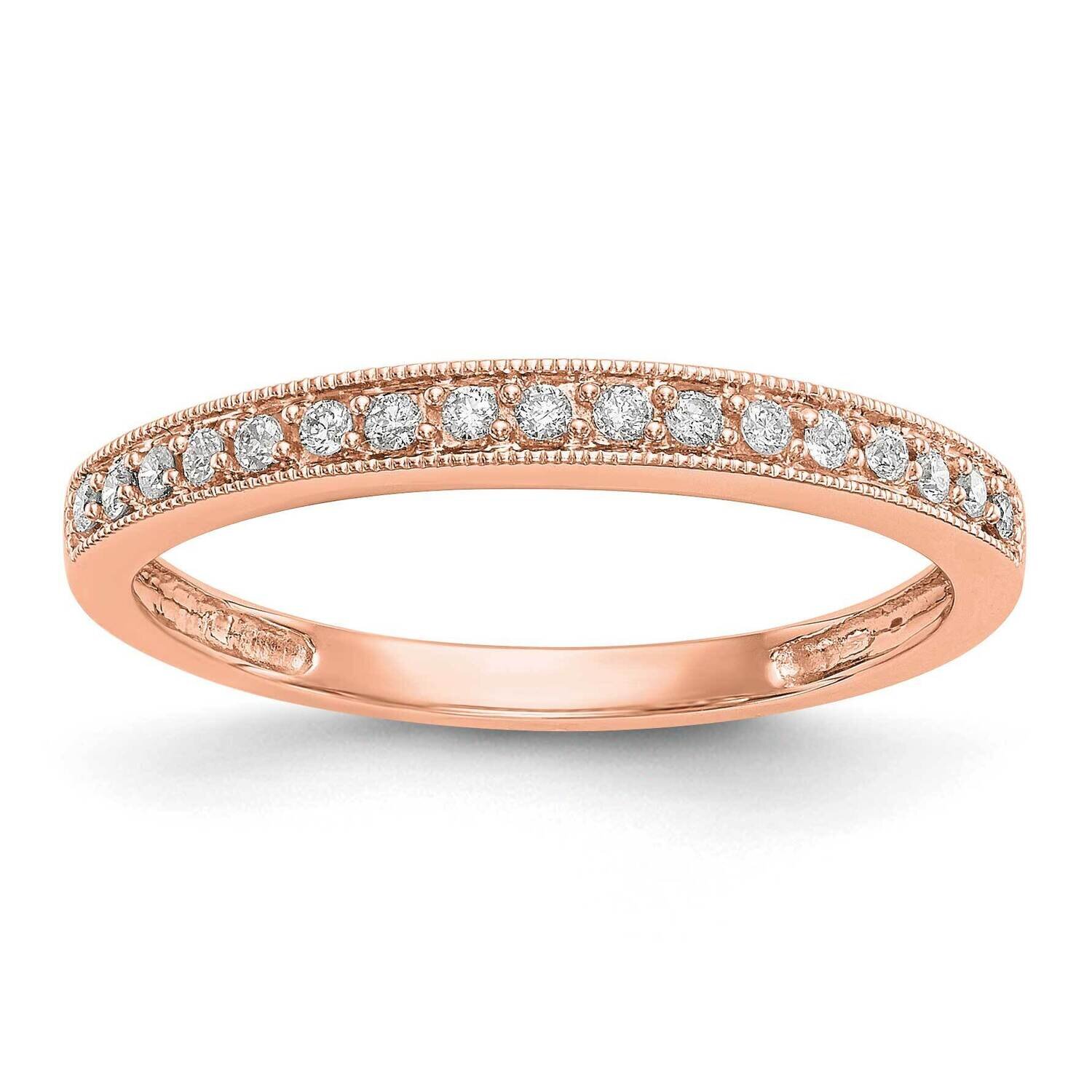 Lab Grown Diamond Si1/Si2, G H I, Band 14k Rose Gold RM3223B-010-5RLG, MPN: RM3223B-010-RAA, 883957…