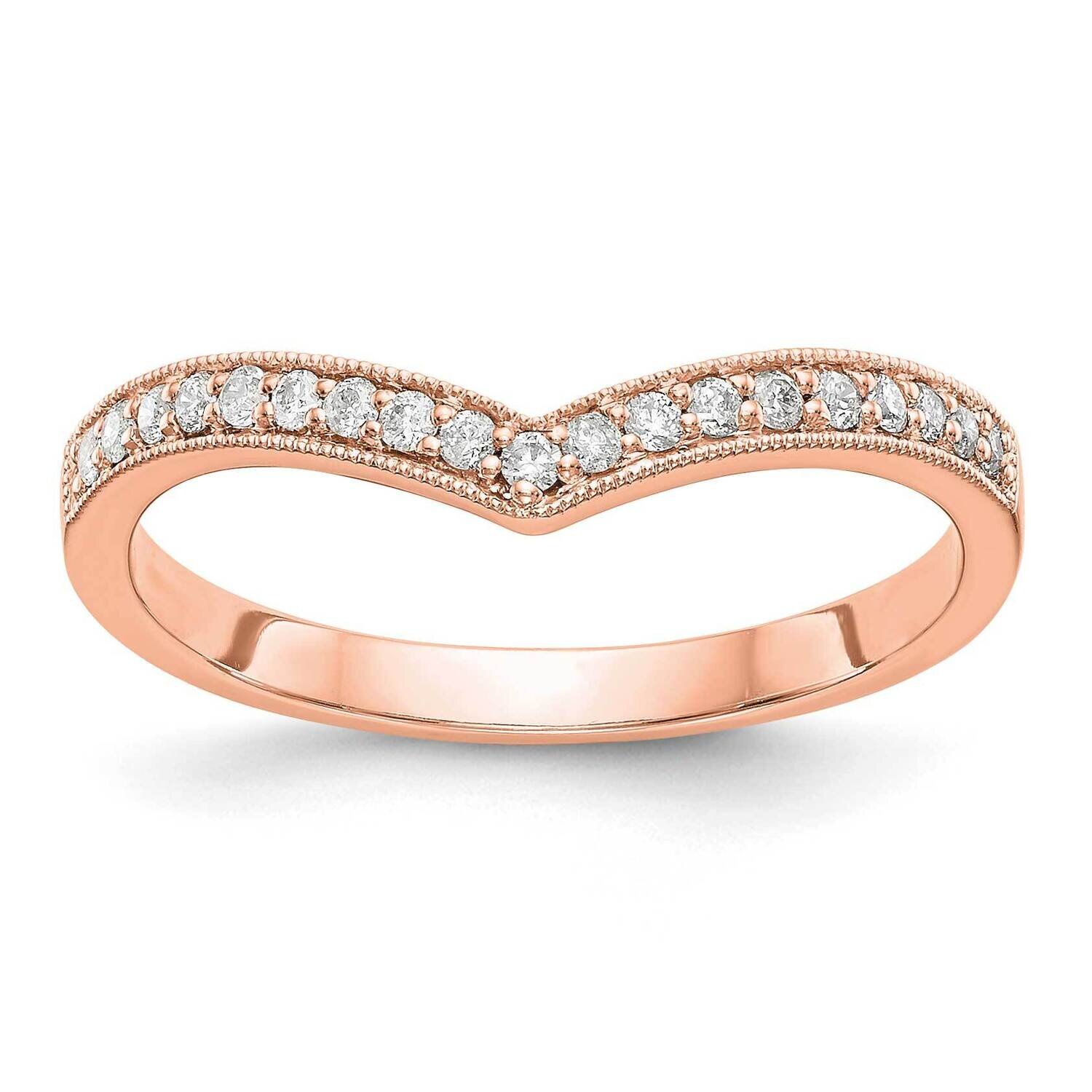 Diamond Band 14k Rose Gold RM3225B-014-RAA, MPN: RM3225B-014-RAA,