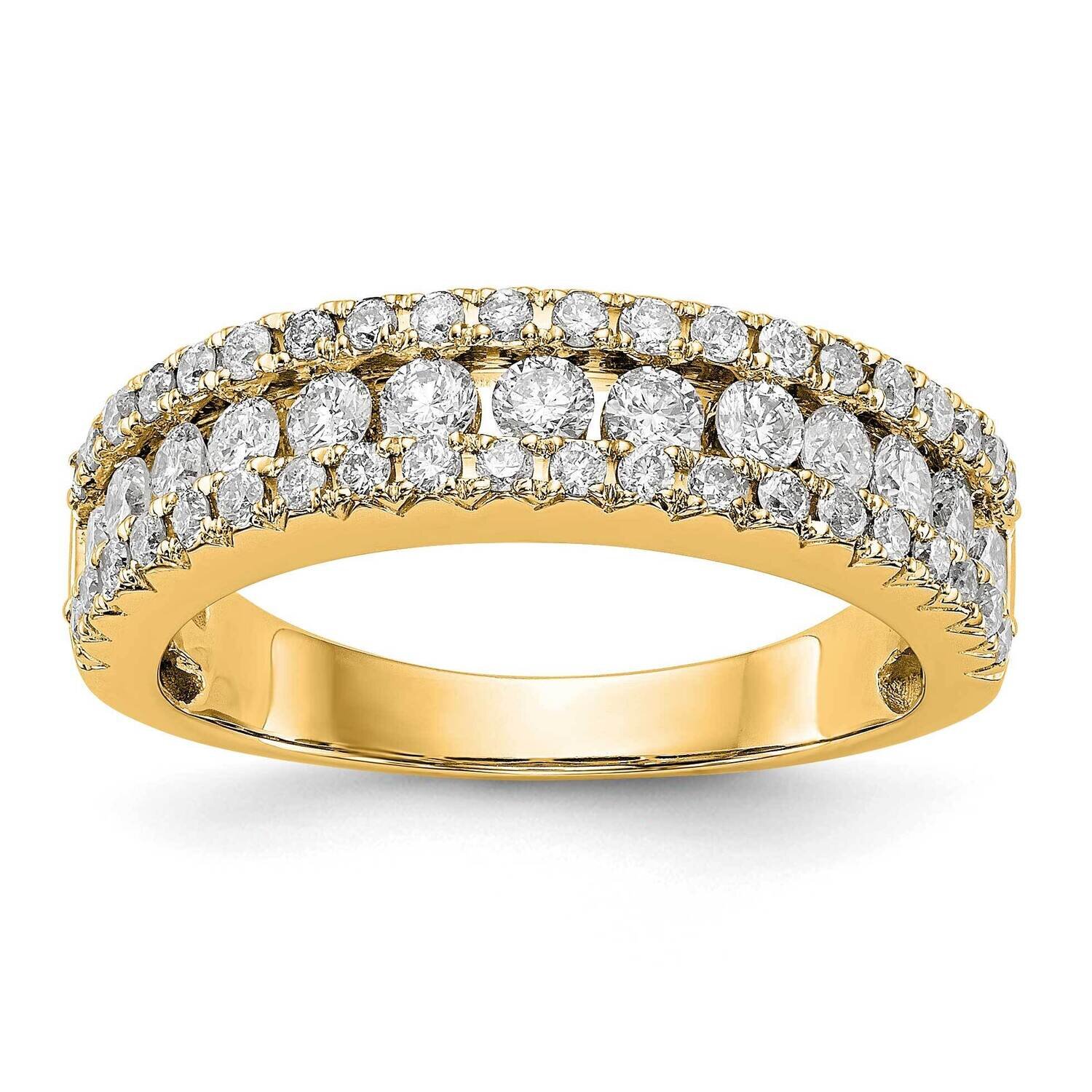 Diamond Band 14k Yellow Gold RM3262B-105-YAA, MPN: RM3262B-105-YAA,