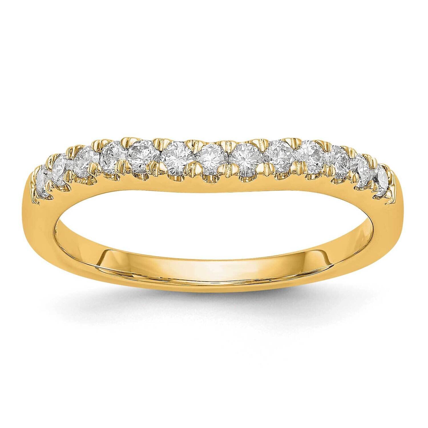 Set Of 2 Lab Grown Diamond Si1/Si2, G H I, Bands 14k Yellow Gold RM3271B-063-7YLG, MPN: RM3271B-063…