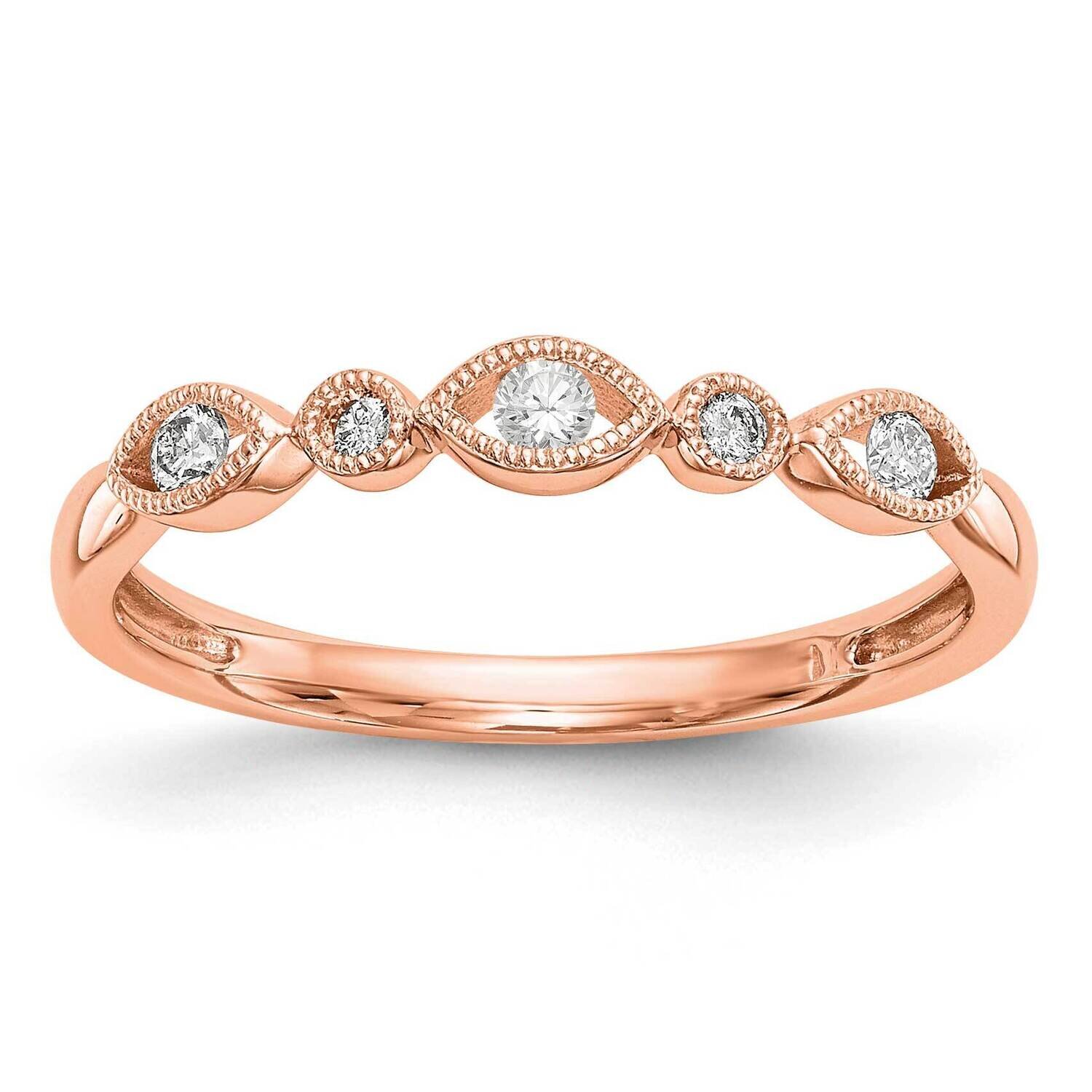 Diamond Band 14k Rose Gold RM3382B-013-RAA, MPN: RM3382B-013-RAA,
