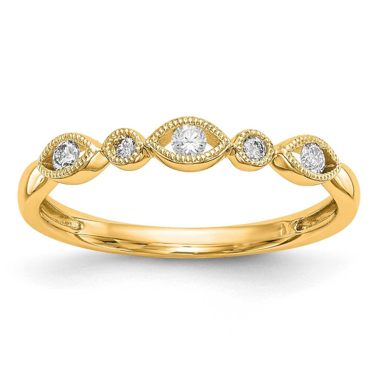 Diamond Band 14k Yellow Gold RM3382B-013-YAA, MPN: RM3382B-013-YAA,