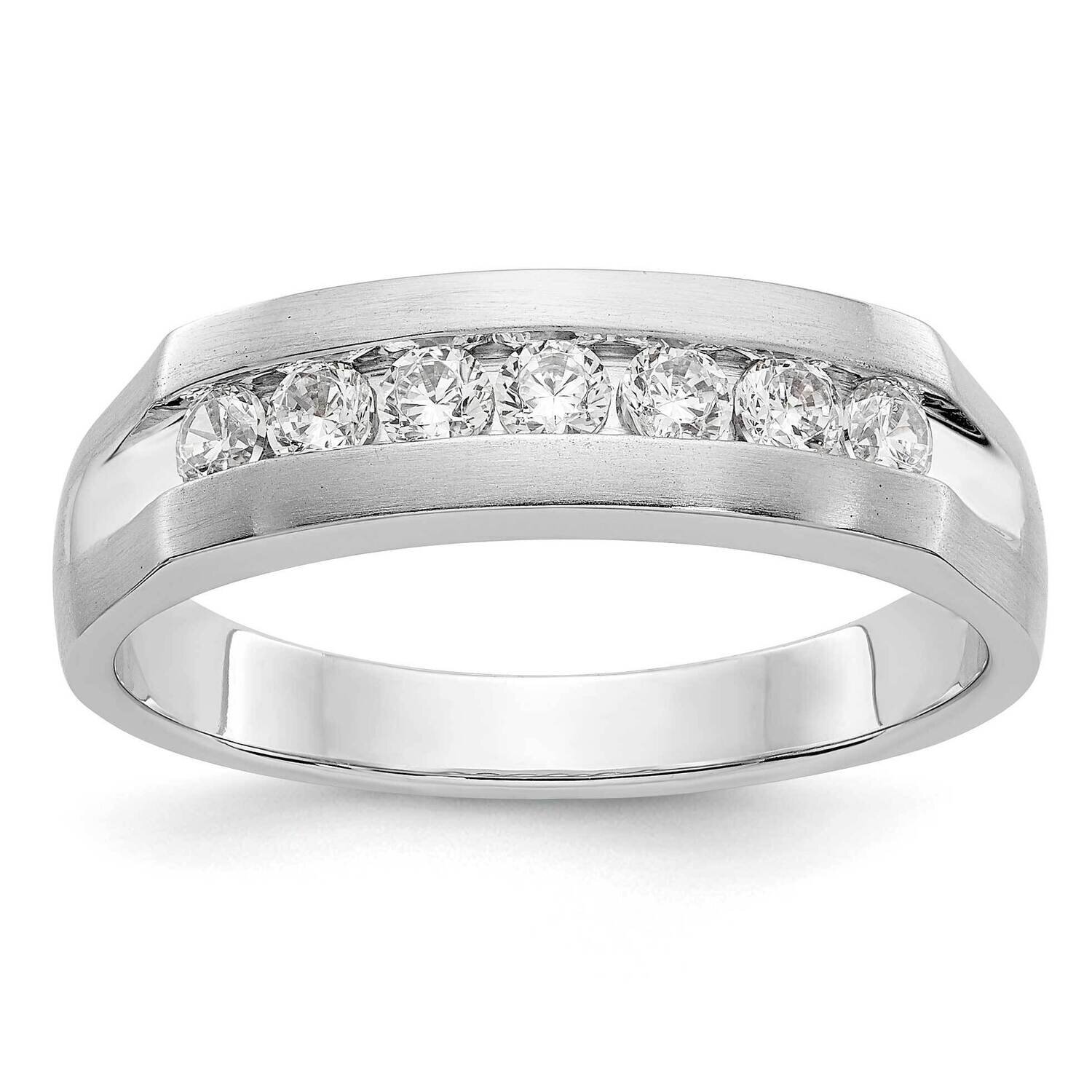 Diamond Vs/Si, D E F, Men&#39;s Band 14k White Gold True Origin Lab Grown RM3462B-049-WLD, MPN: RM3462B…