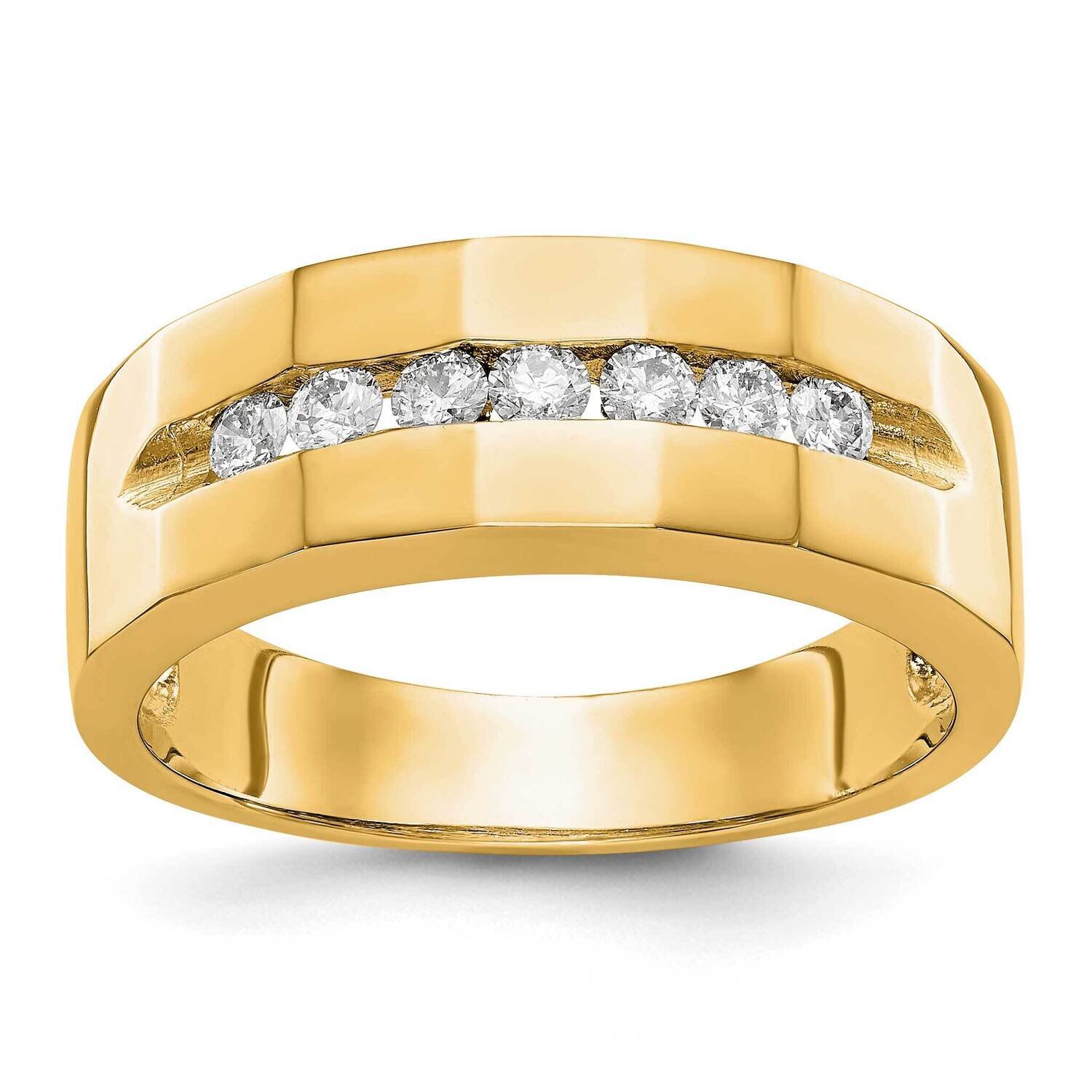 Diamond Men&#39;s Band 14k Yellow Gold RM3465B-035-YAA