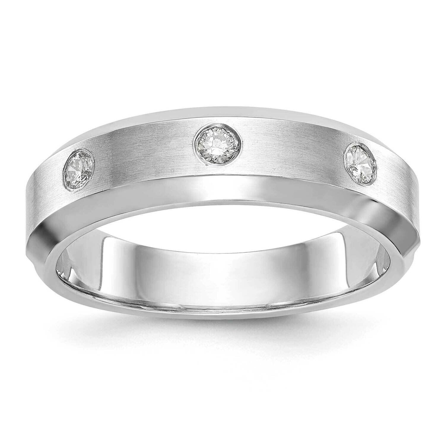 Diamond Vs/Si, D E F, Men&#39;s Band 14k White Gold True Origin Lab Grown RM3481B-015-WLD, MPN: RM3481B…