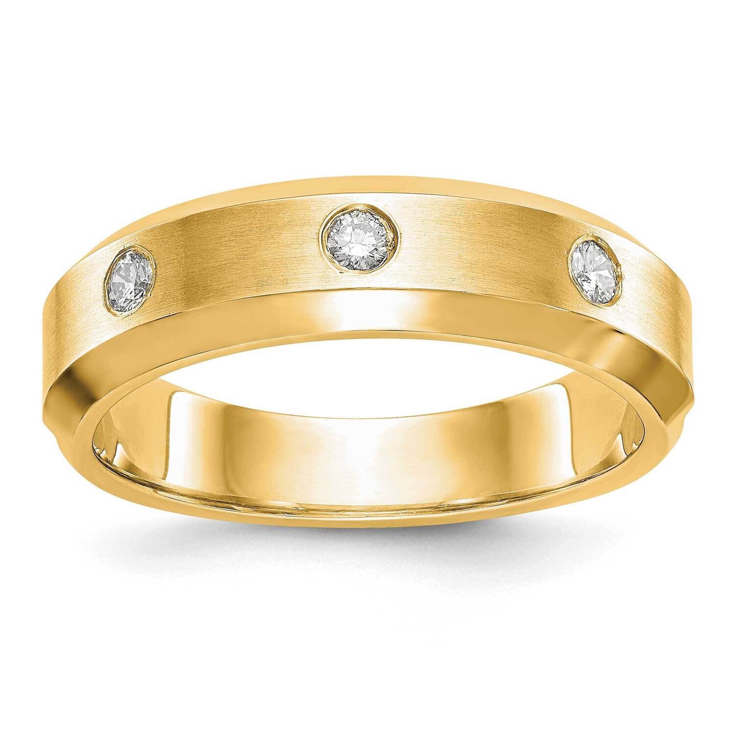 Diamond Vs/Si, D E F, Men&#39;s Band 14k Yellow Gold True Origin Lab Grown RM3481B-015-YLD, MPN: RM3481…