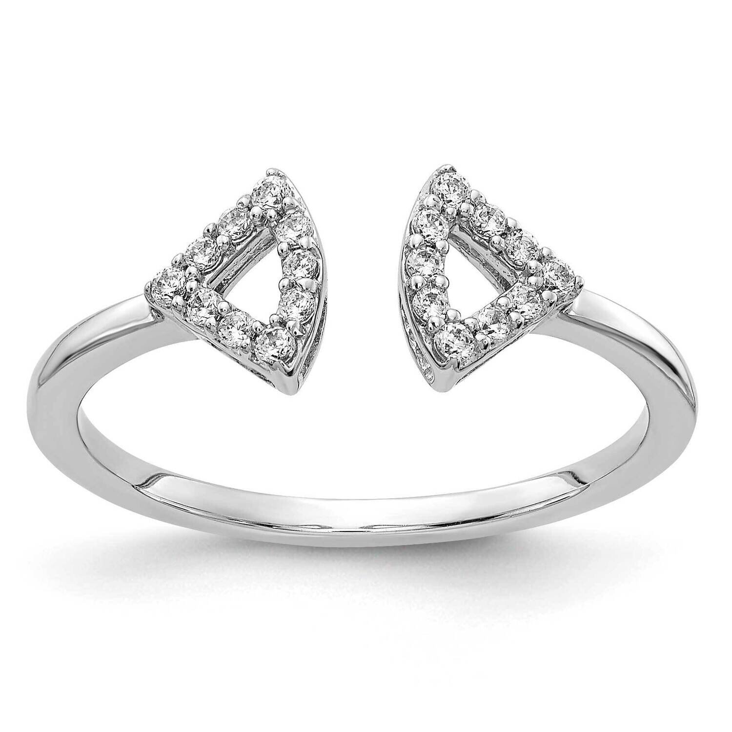 Ring 14k White Gold Diamond RM4291-013-WA