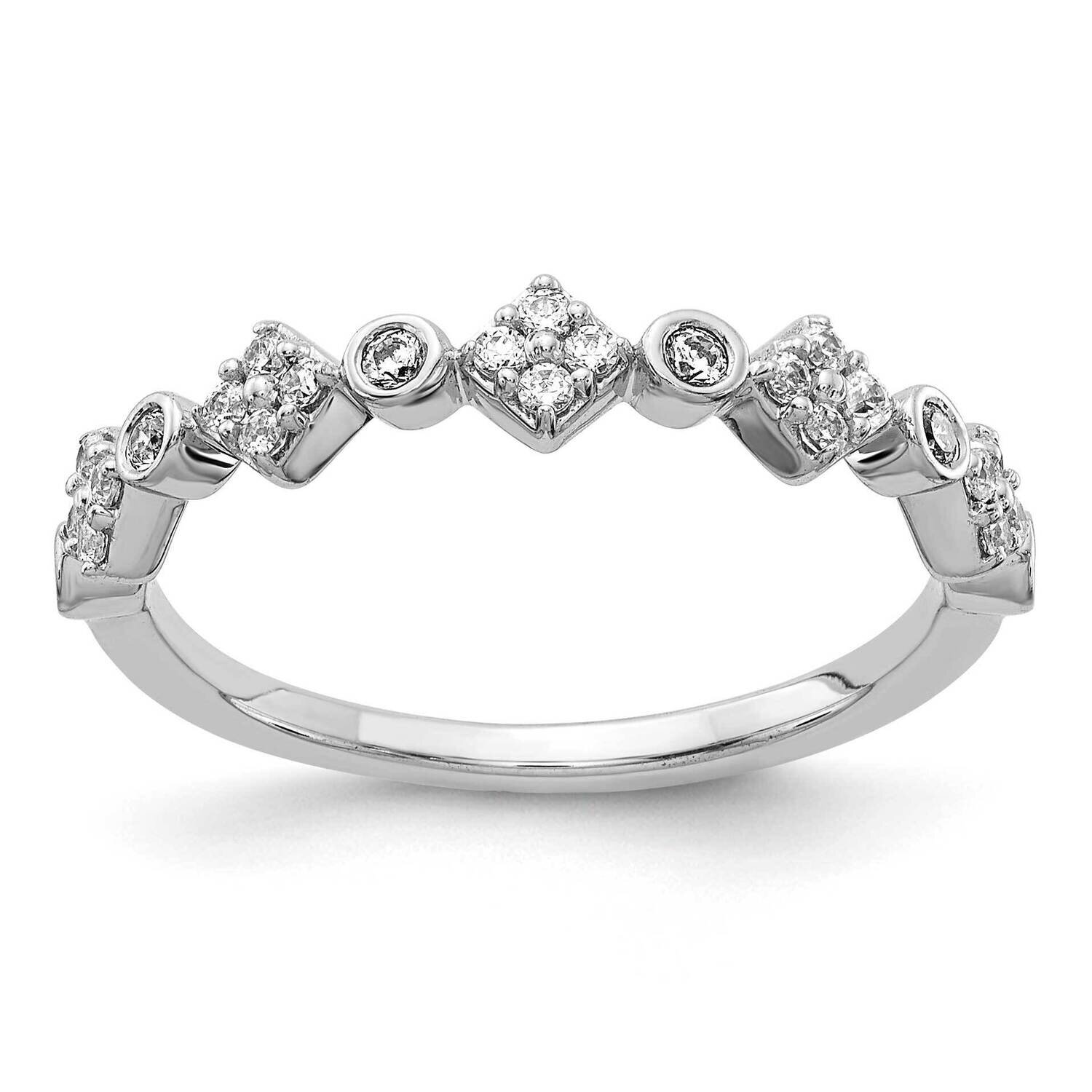 Ring 14k White Gold Diamond RM4303-025-WA, MPN: RM4303-025-WA, 883957553276