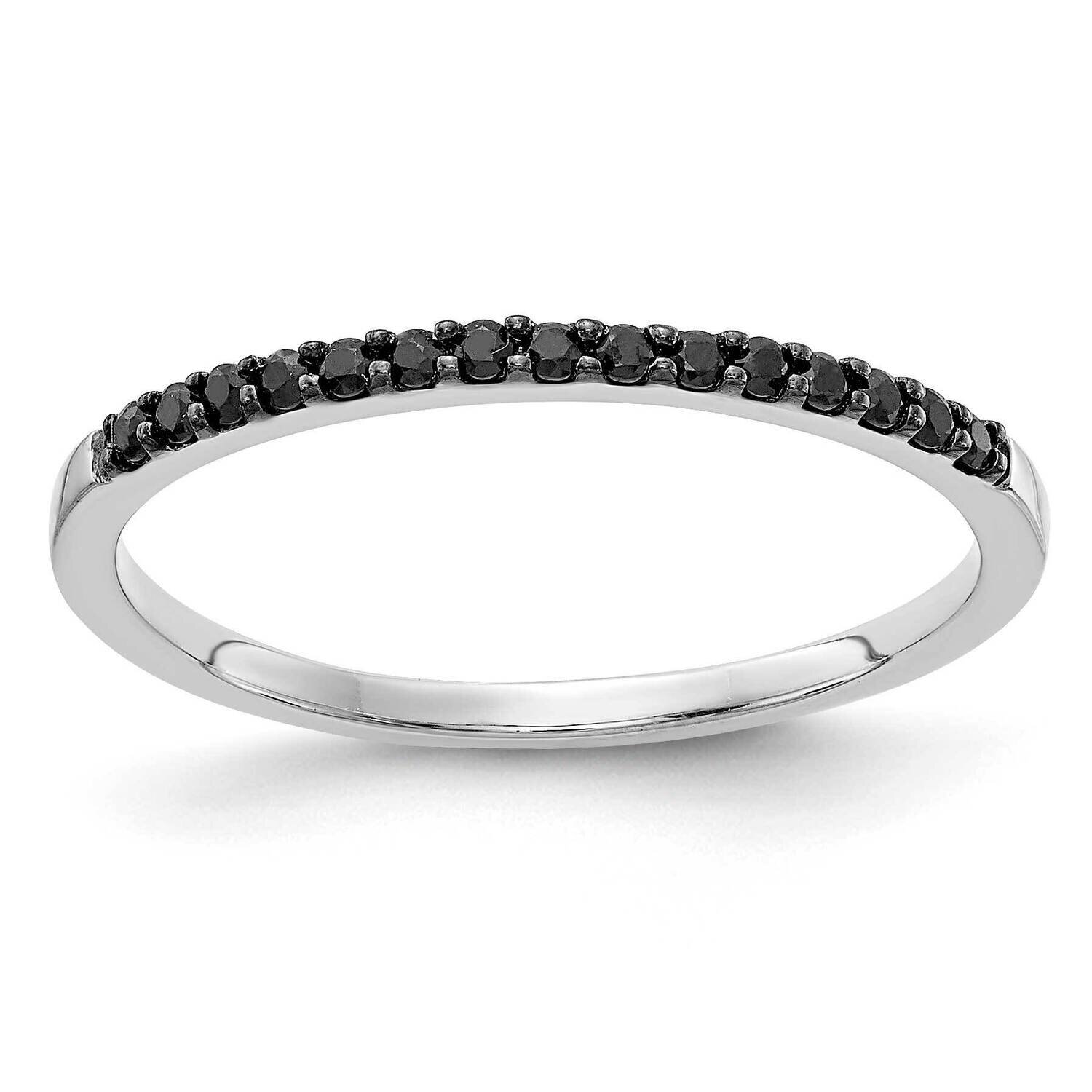 Black Diamond Ring 14k White Gold RM5622-BK-013-WA, MPN: RM5622-BK-013-WA, 883957565934