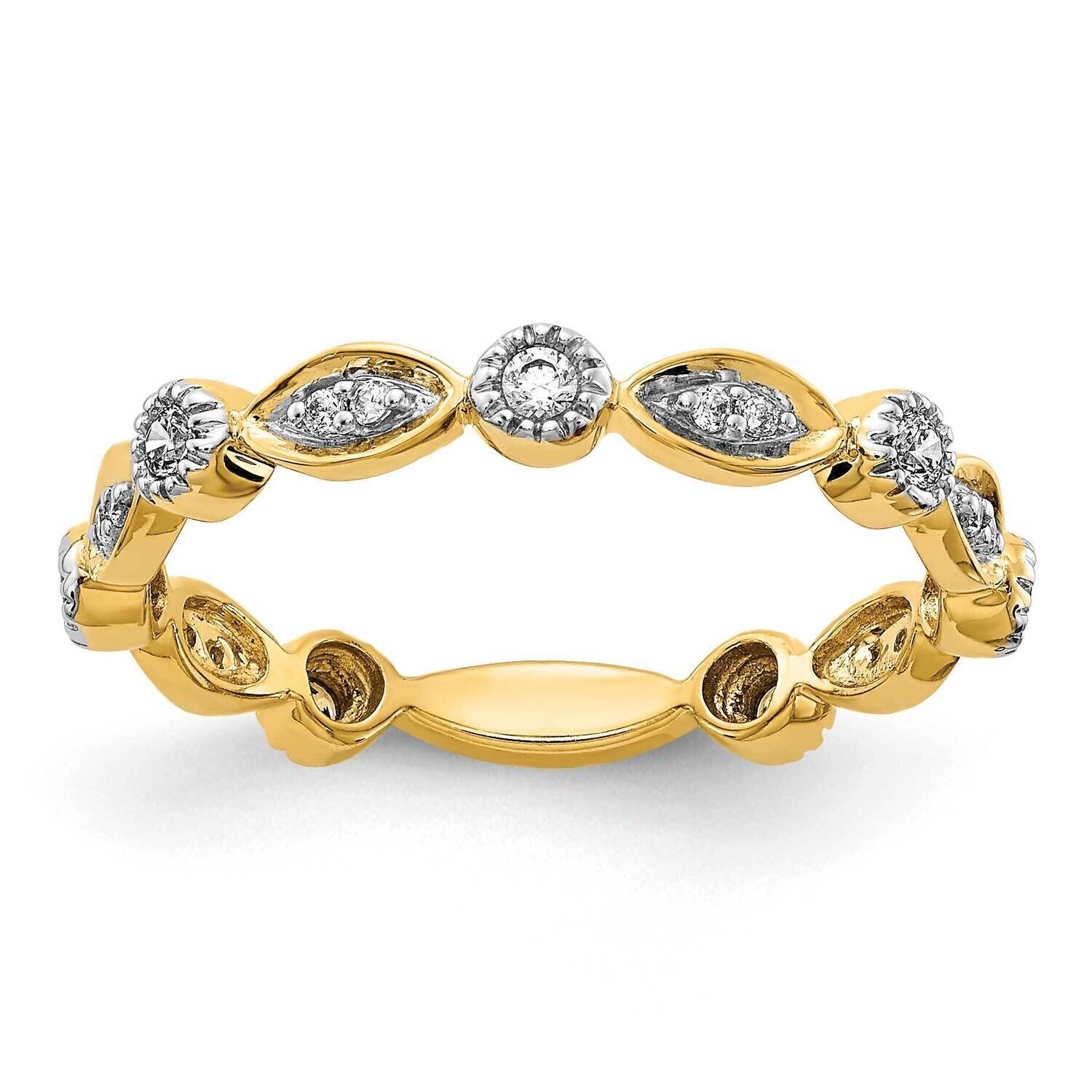 Ring 14k Gold Diamond RM5624-020-YA, MPN: RM5624-020-YA, 883957717609