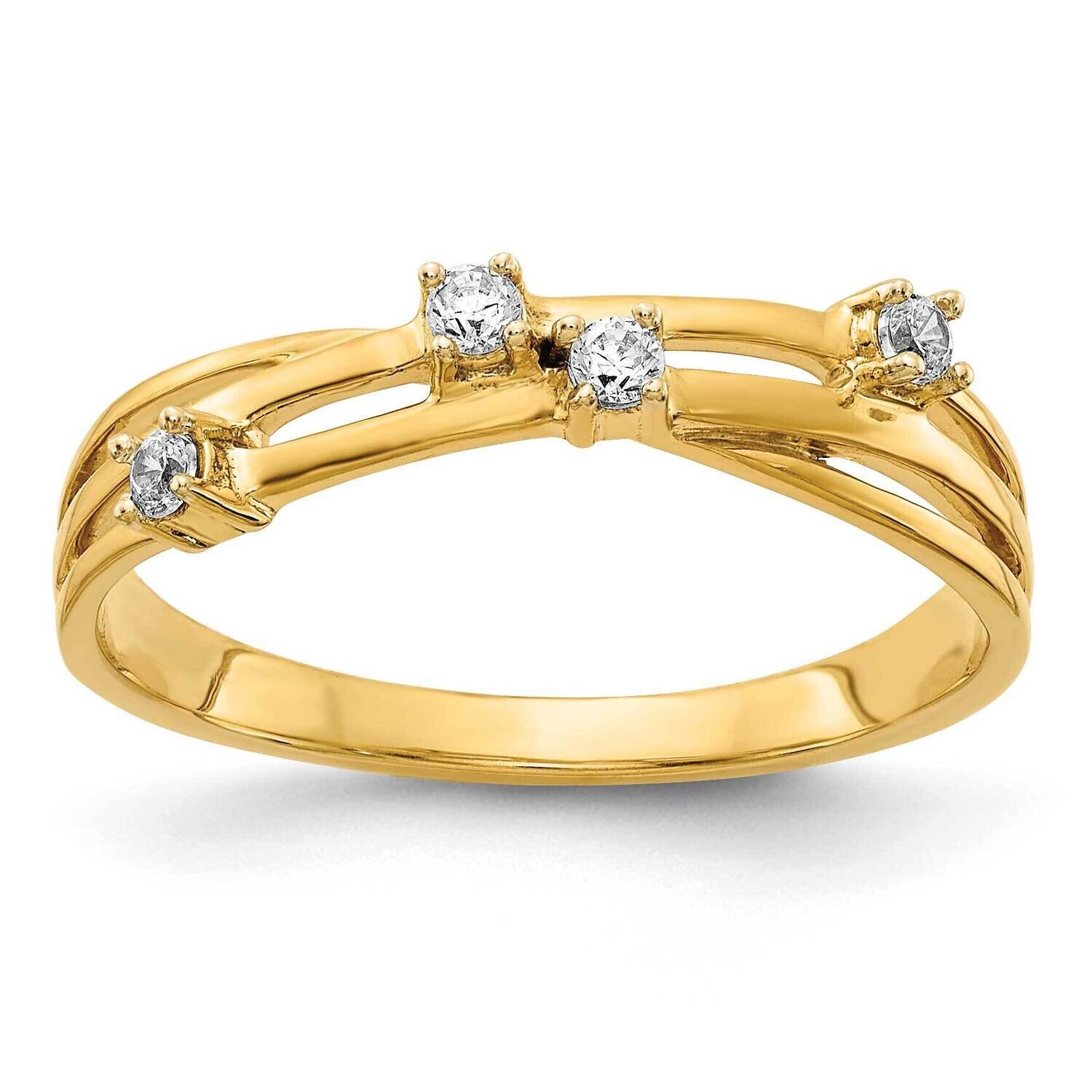 Fashion Ring 14k Gold Diamond RM5637-010-YA
