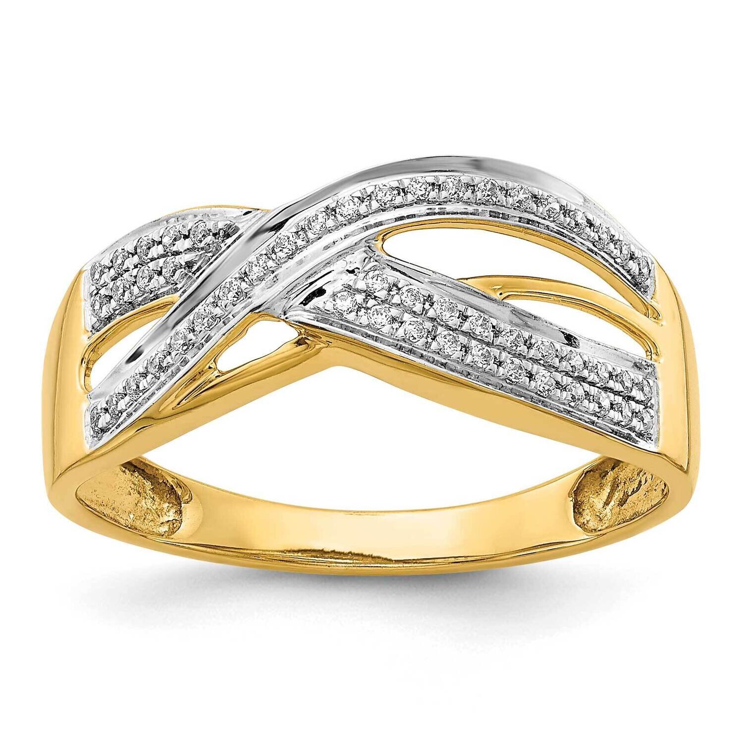 Ring 14k Gold Diamond RM5661-016-YA