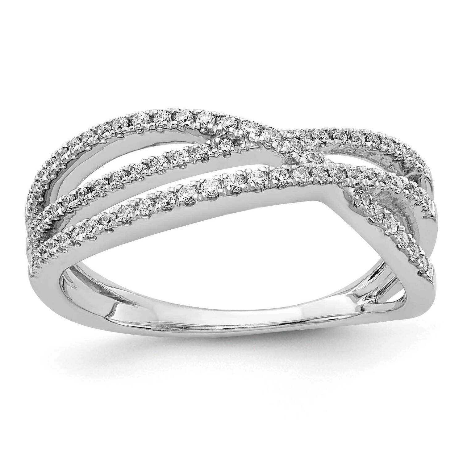 Ring 14k White Gold Diamond RM5665-025-WA