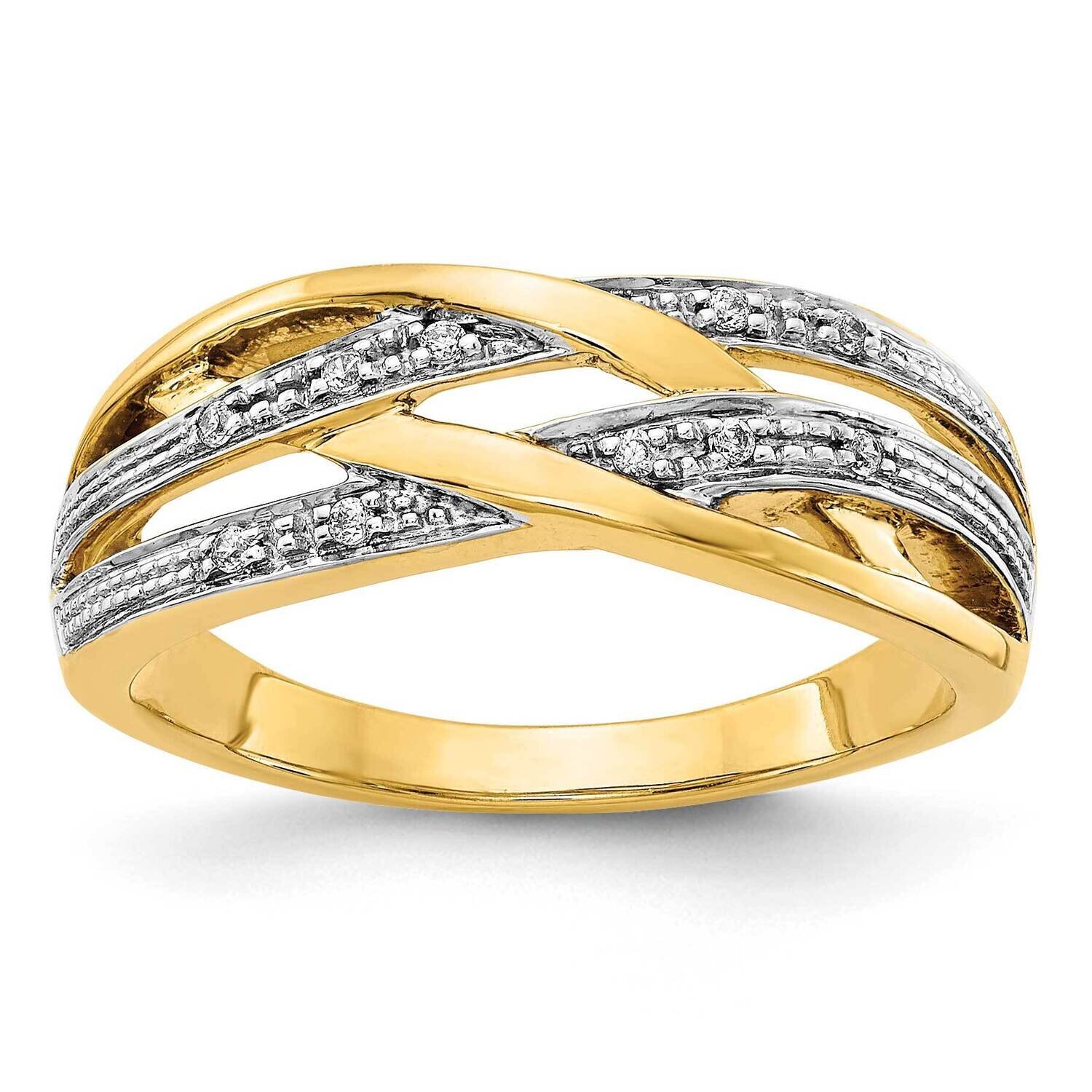 Diamond Ring 14k Gold Rhodium RM5670-005-YA, MPN: RM5670-005-YA, 883957454092