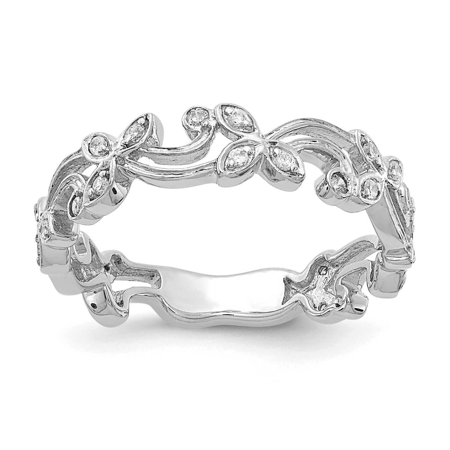 Ring 14k White Gold Diamond RM5709-020-WA, MPN: RM5709-020-WA, 883957392042